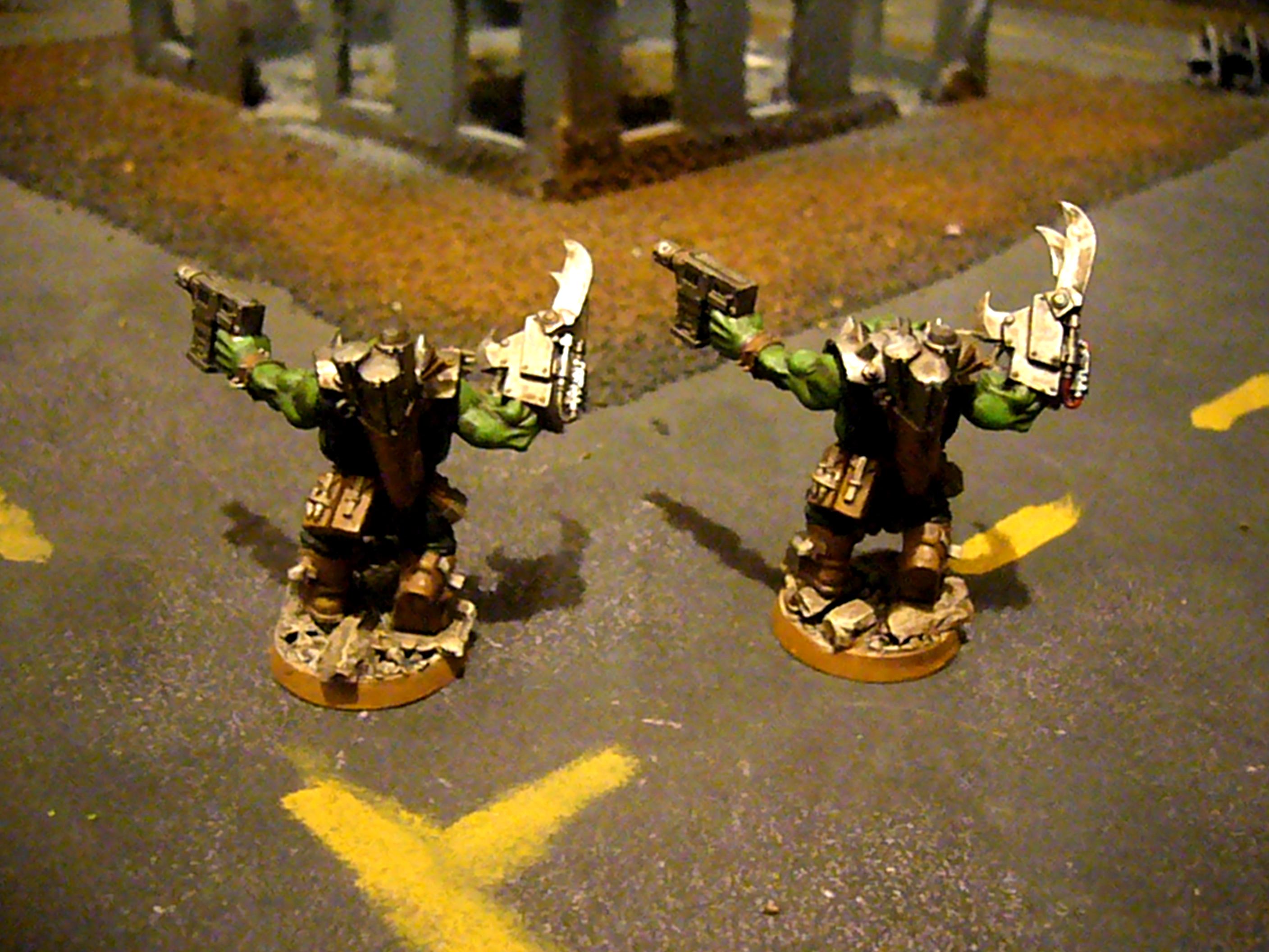 Orks, Nobz with Power Klaws