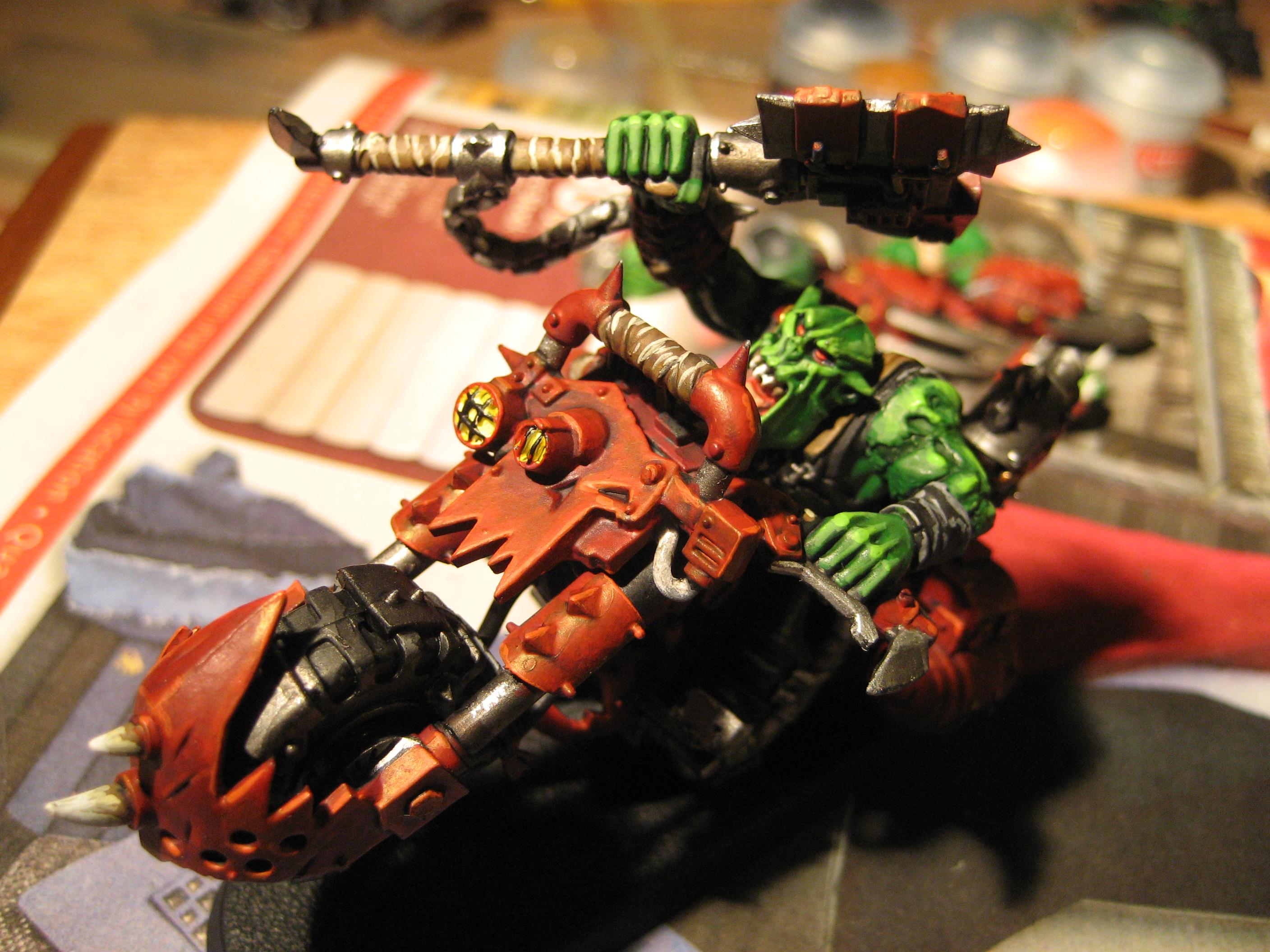 Bike, Evil Sunz, Kult Of Speed, Nob, Nob Bikers, Orks, Space Orks, Work ...