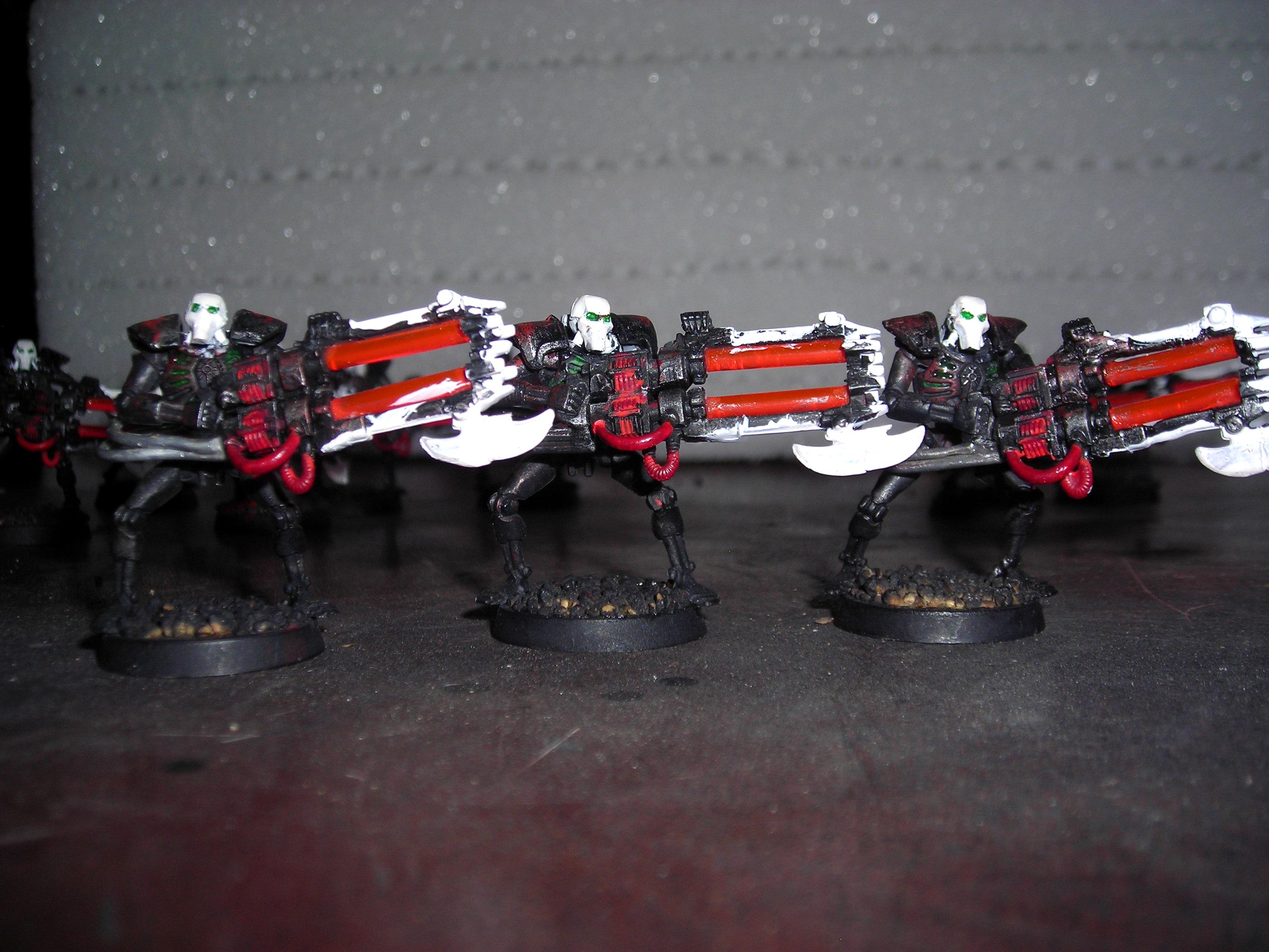 Gauss Blasters, Gravel Base, Immortals, Necrons, Warhammer 40,000