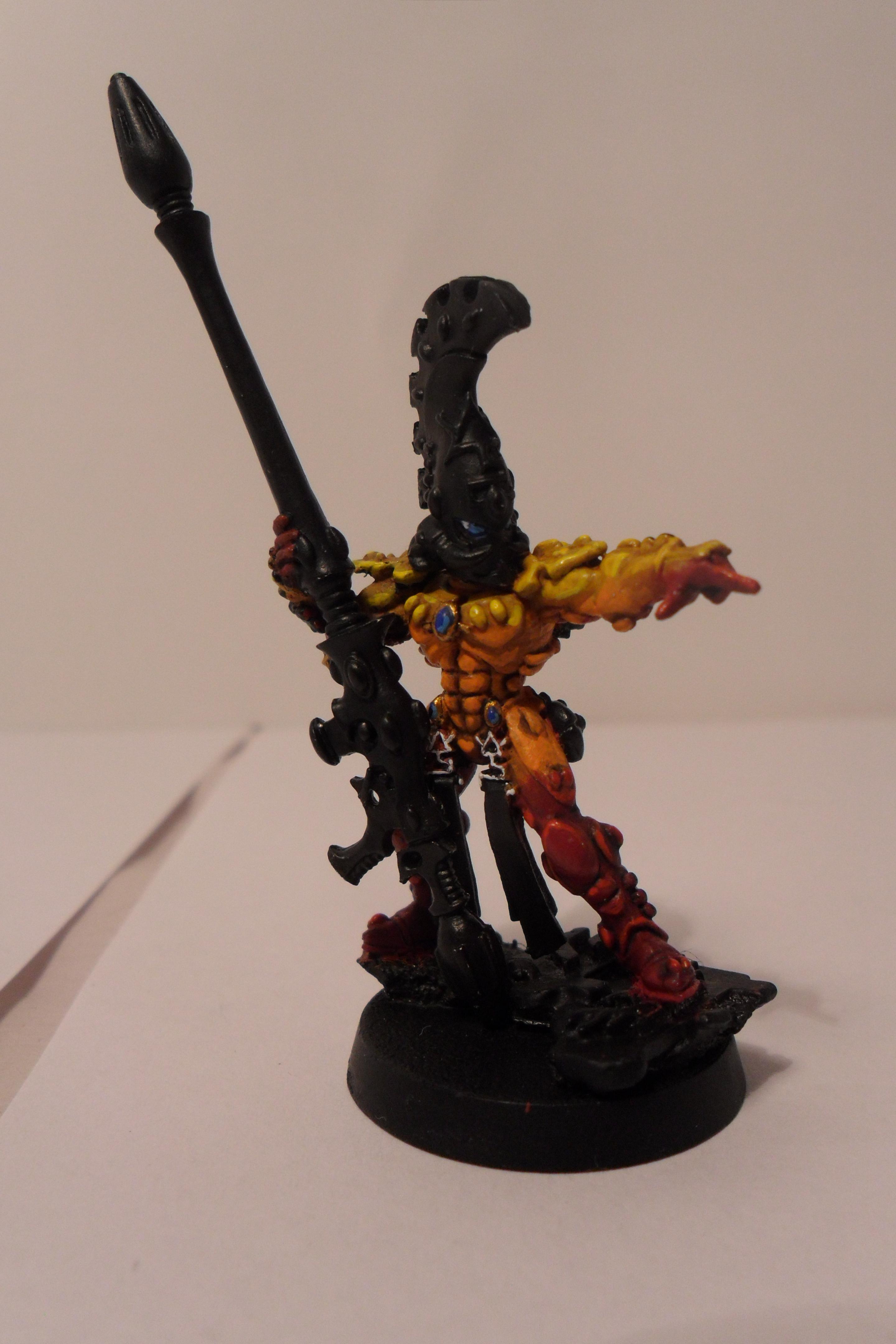 Eldar, Exarch, Fire Dragon, Work In Progress