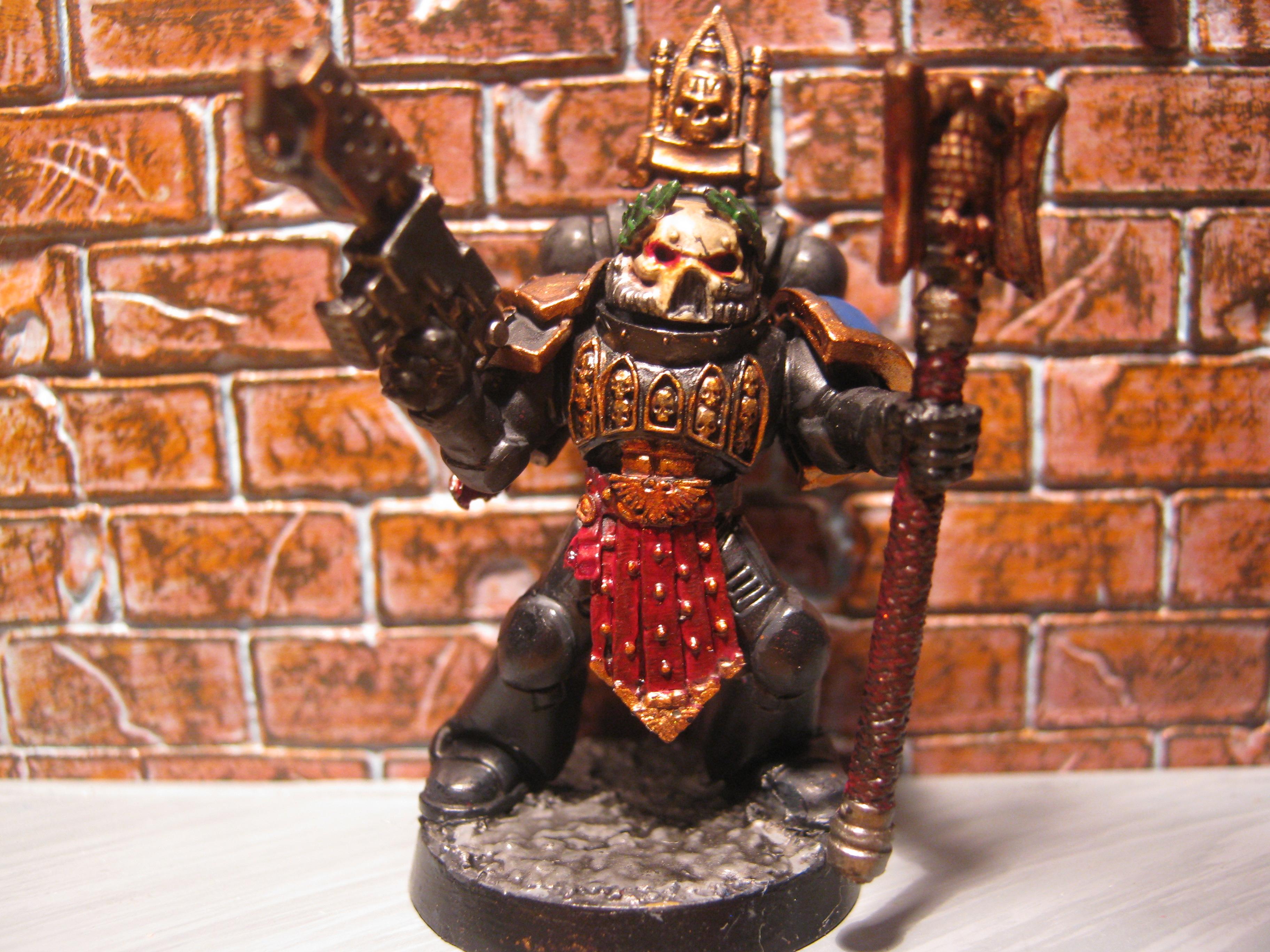000.   Space Marines, Chaplain, Ultramarines, Warhammer 40,000
