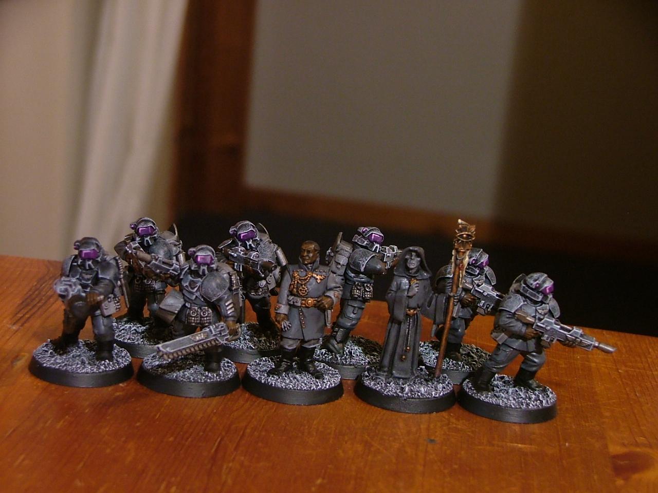 Astropath, Commander, Imperial Guard, Imperial Guard And Guard Troopers