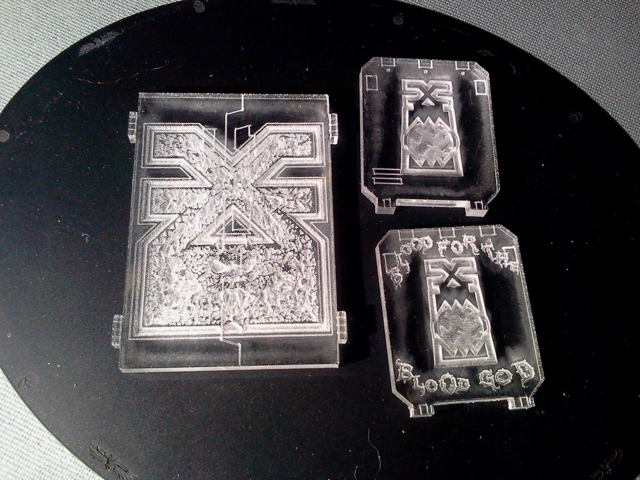 Clear Acrylic, Khorne