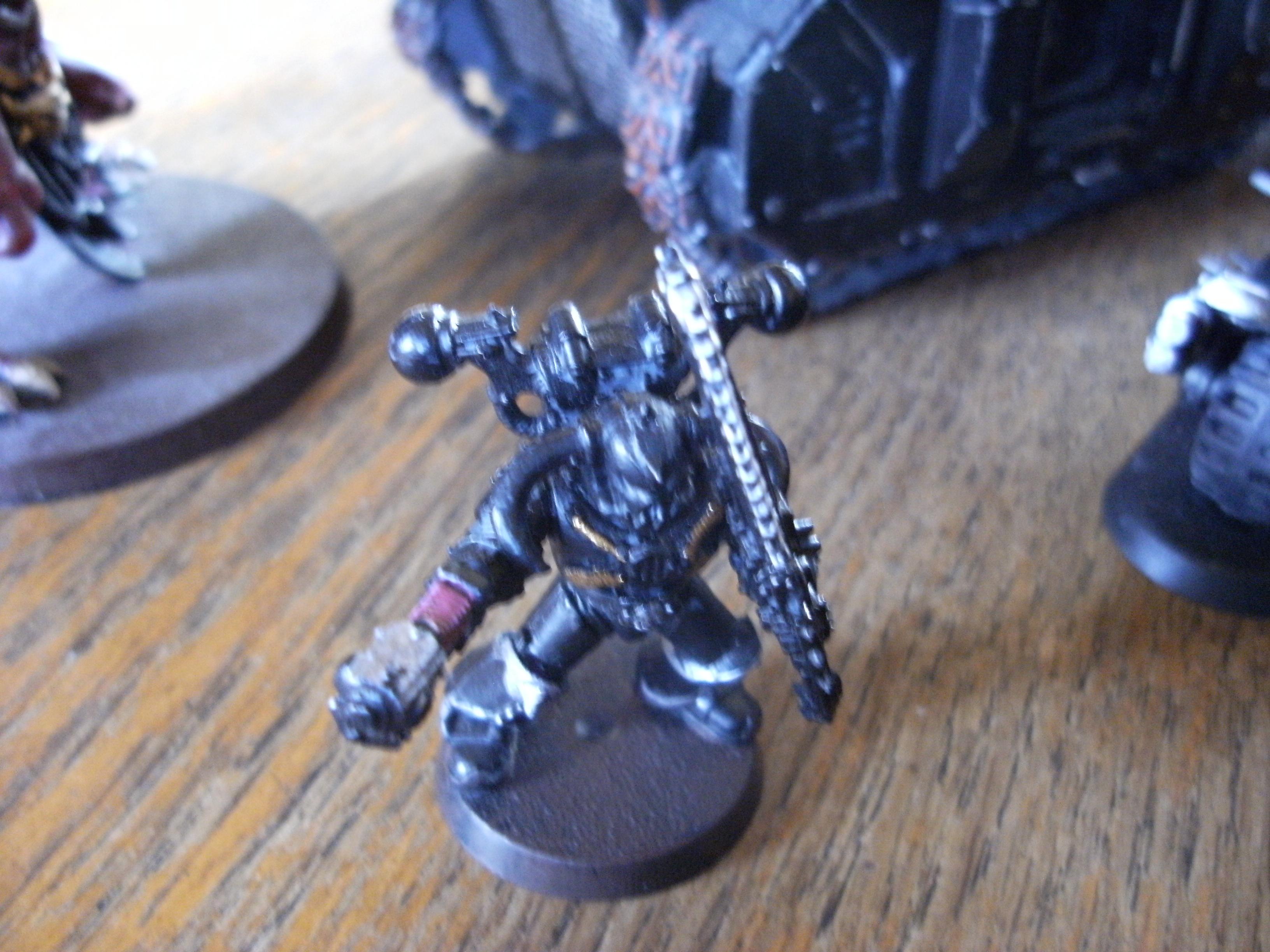 Chaos Marine Chain Sword Gun Bolt, Chaos Space Marines