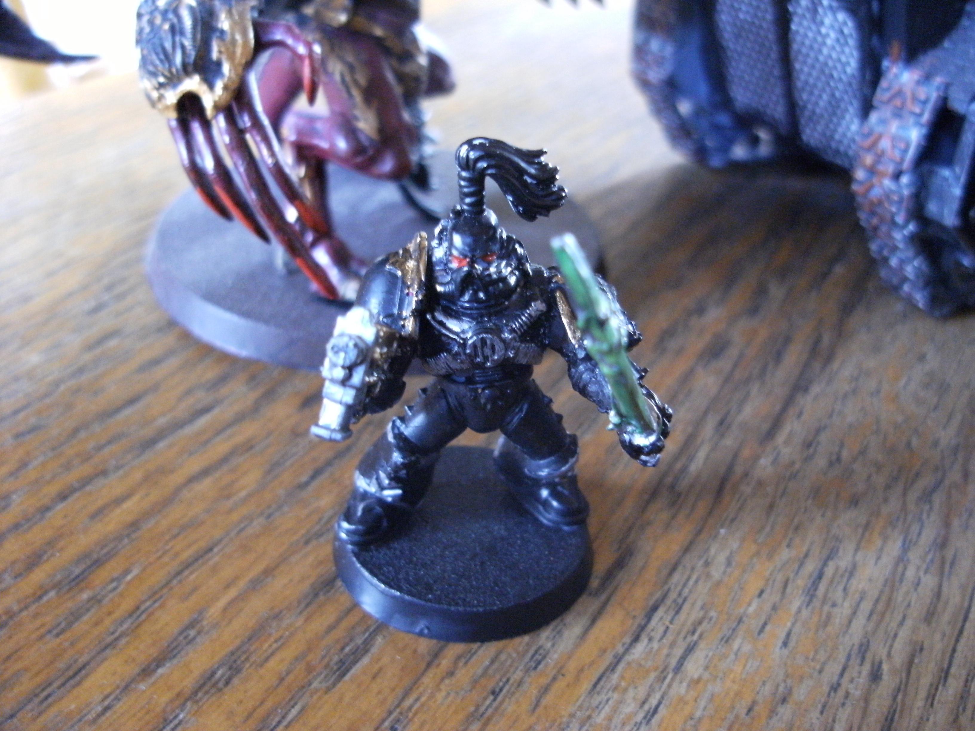 Chaos Marine Chain Sword Gun Bolt, Chaos Space Marines