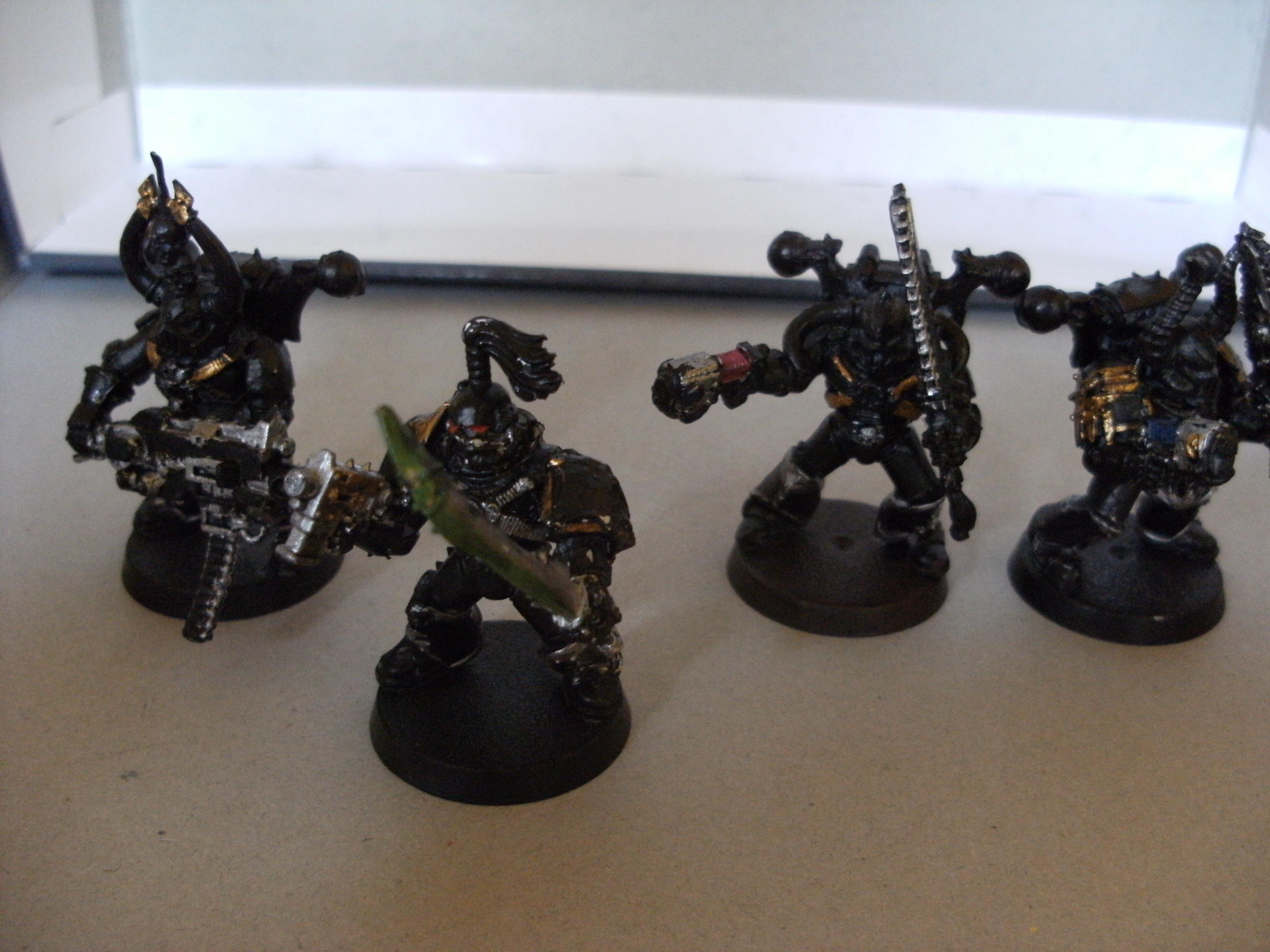 Chaos Marine Chain Sword Gun Bolt, Chaos Space Marines