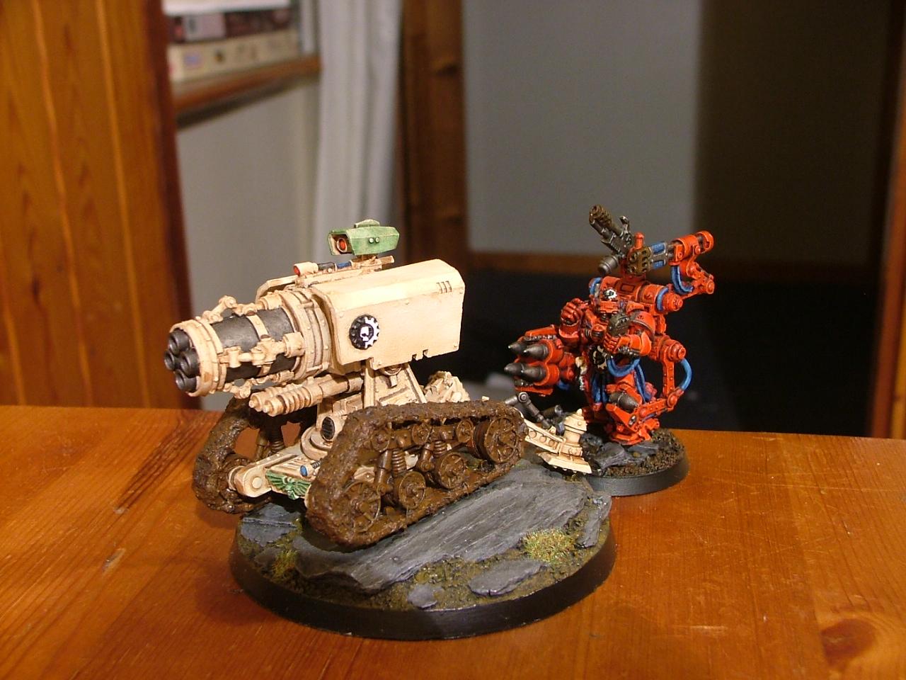 Space Marines, Techmarine, Thunderfire Cannon