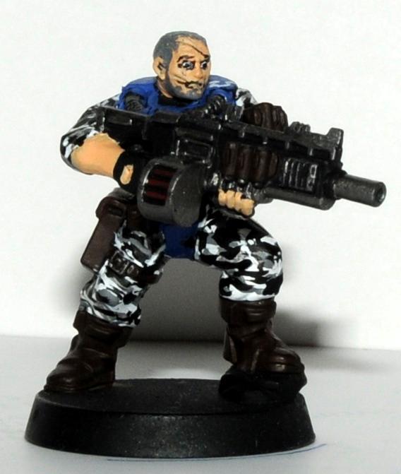 Ultramarines, Scout Team 6 AA12 tactical 2