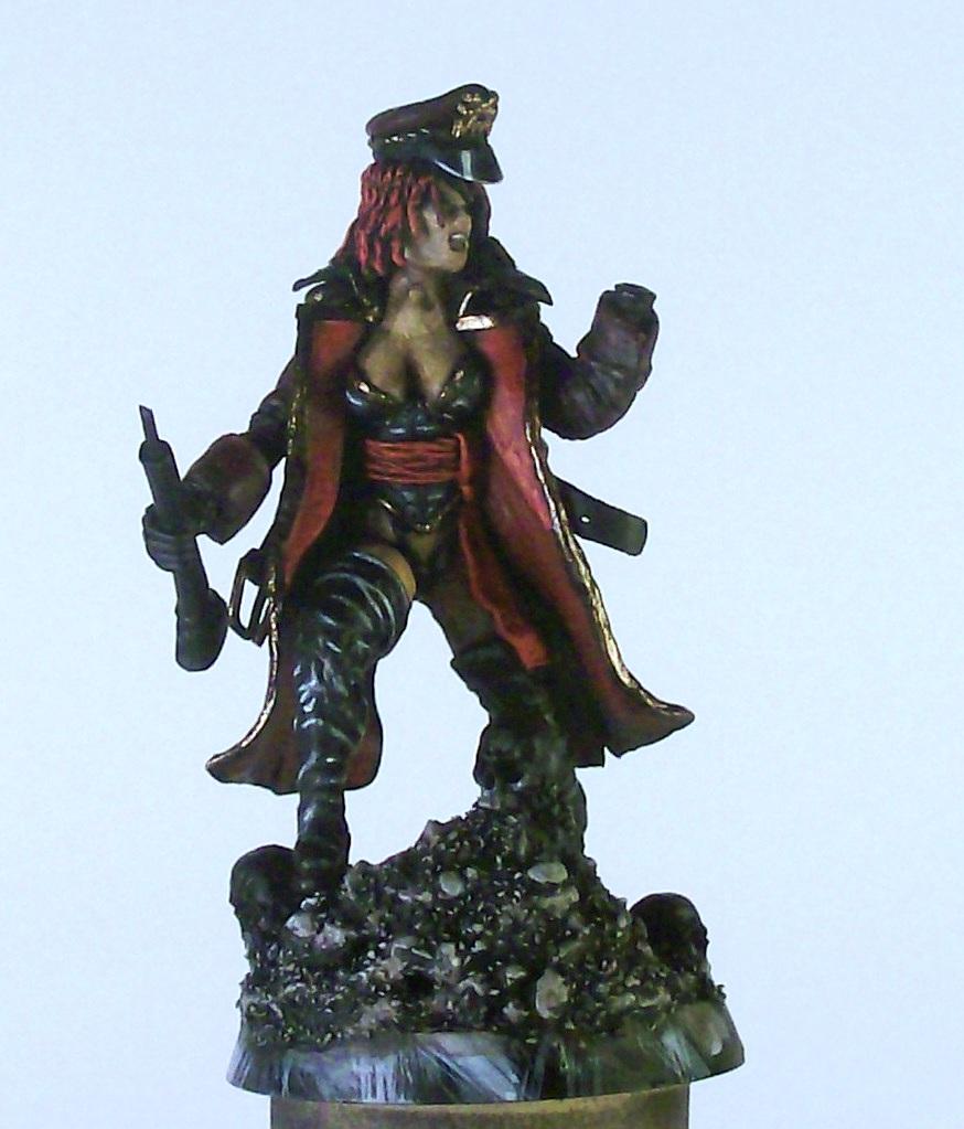 Commissar, Female, Imperial Guard, Warhammer 40,000