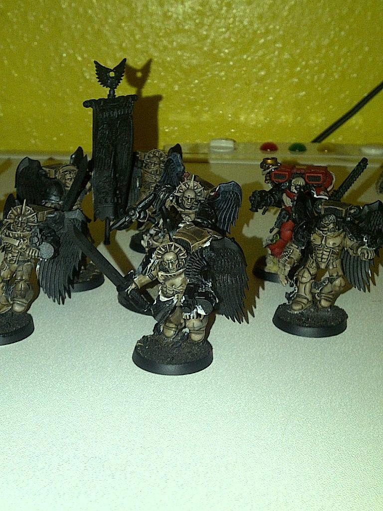 Blood Angels, Dante, Sanguinary Guard, Space Marines, Warhammer 40,000