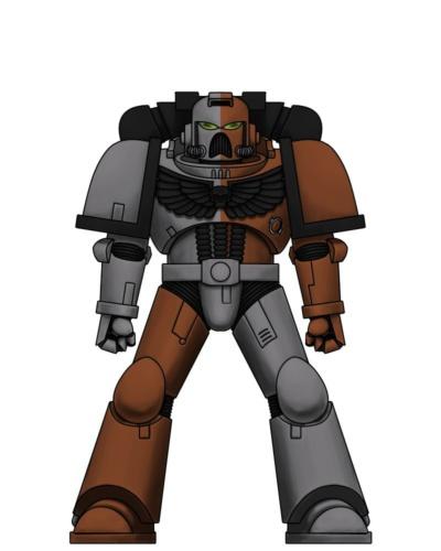 Blood Angels, Blood Angels Successor, Blood Scars, Quarter Scheme, Space Marines, Warhammer 40,000, Work In Progress