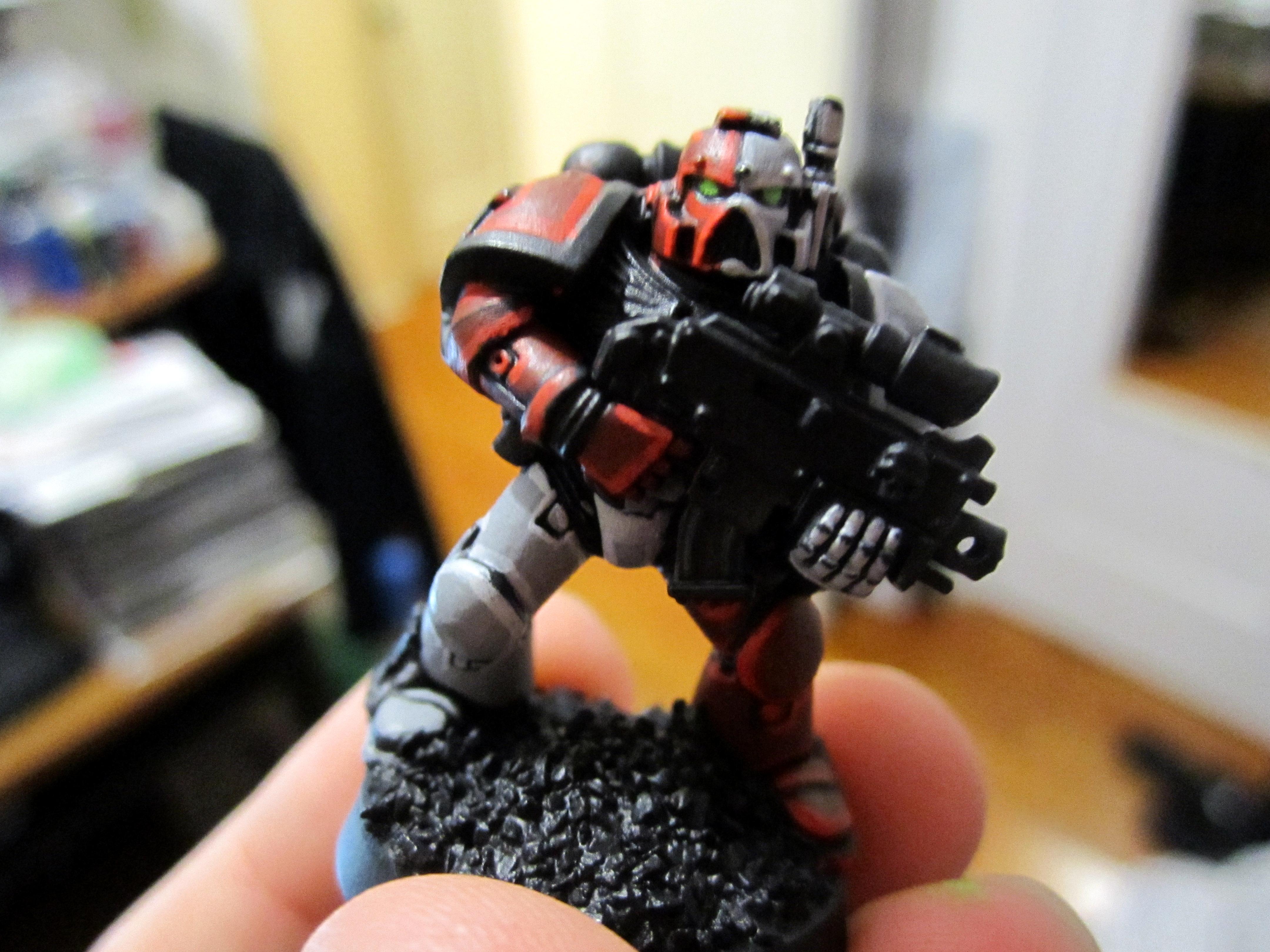 Blood Angels, Blood Angels Successor, Blood Scars, Quarter Scheme, Space Marines, Warhammer 40,000, Work In Progress