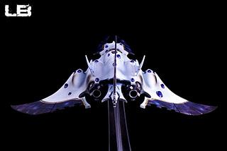 Dark Eldar, Dark Eldar Flyer, Jet Fighter, Les Bursley, Razor Wing, Razorwing, Razorwing Fighter