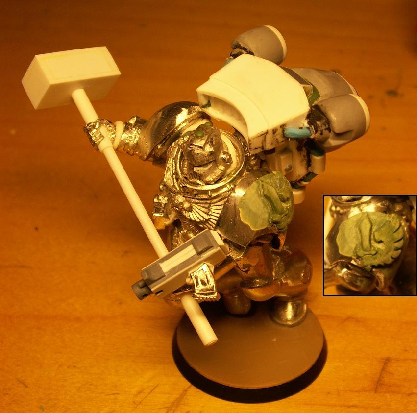 54mm, 54mm Vanguard Armed Mockup WiP