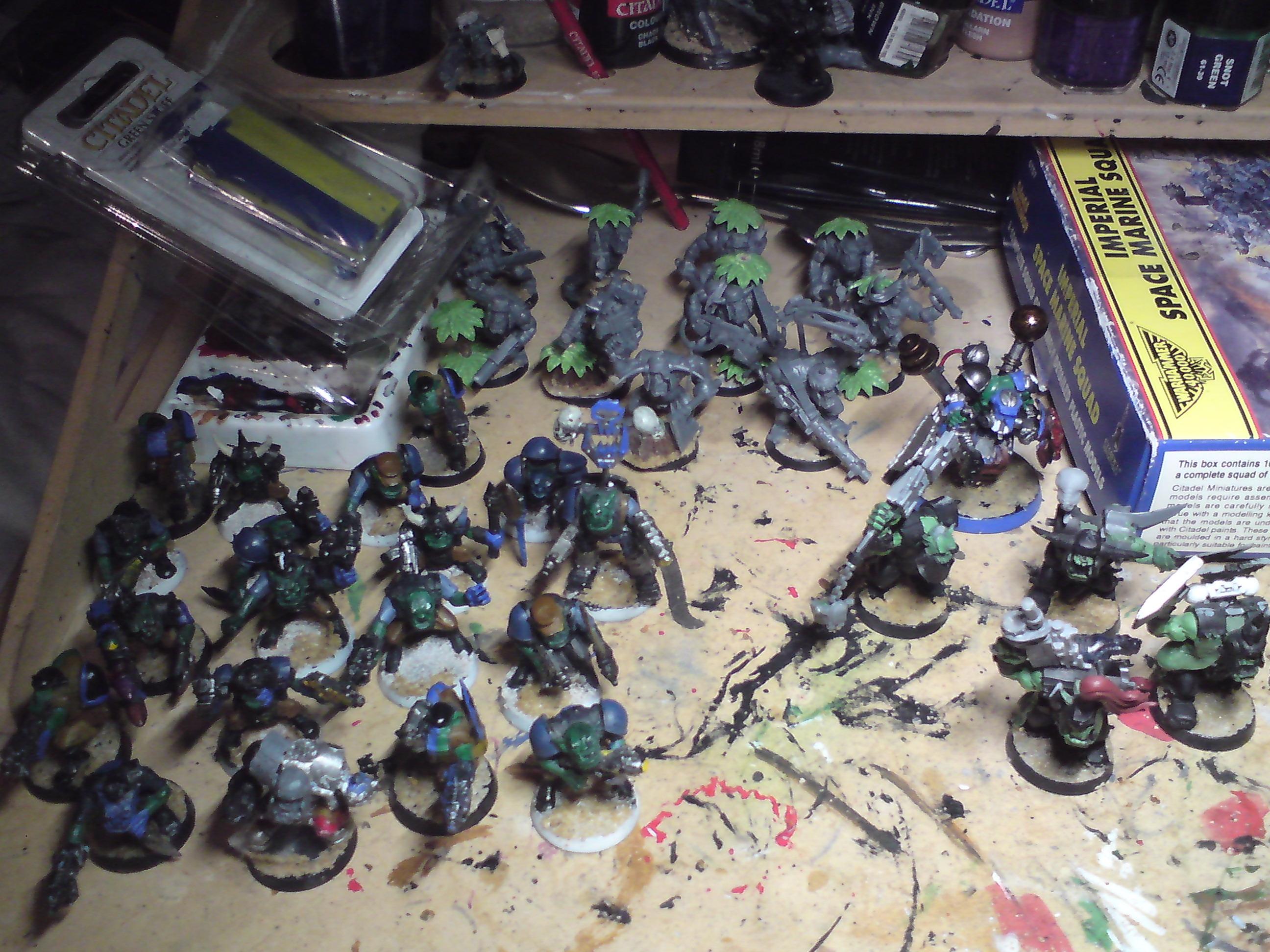 Deathskulls, Marine Abuse, Ork Deathskulls, Orks, Warhammer 40,000
