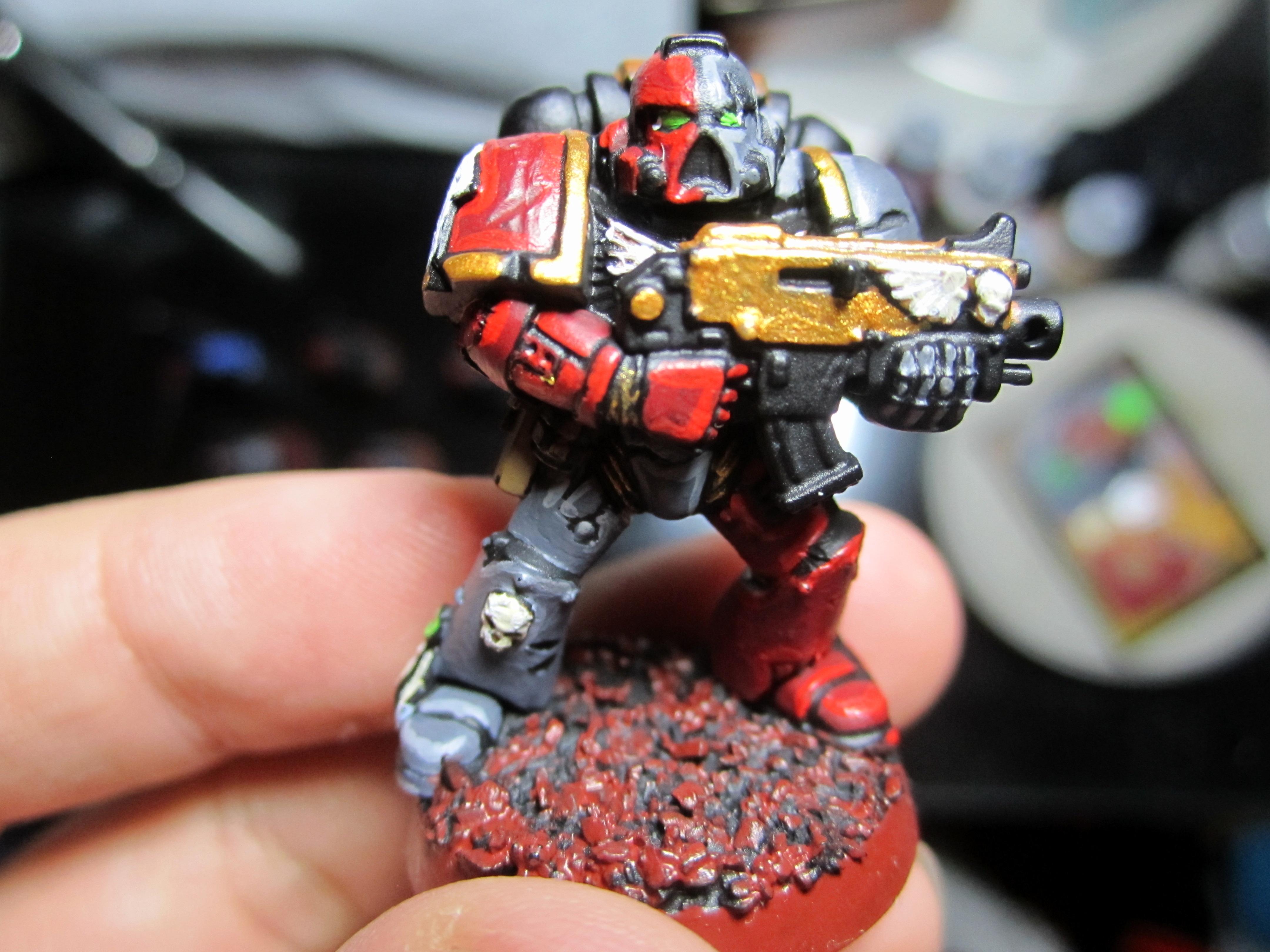 Battle Damaged Marine WIP 1