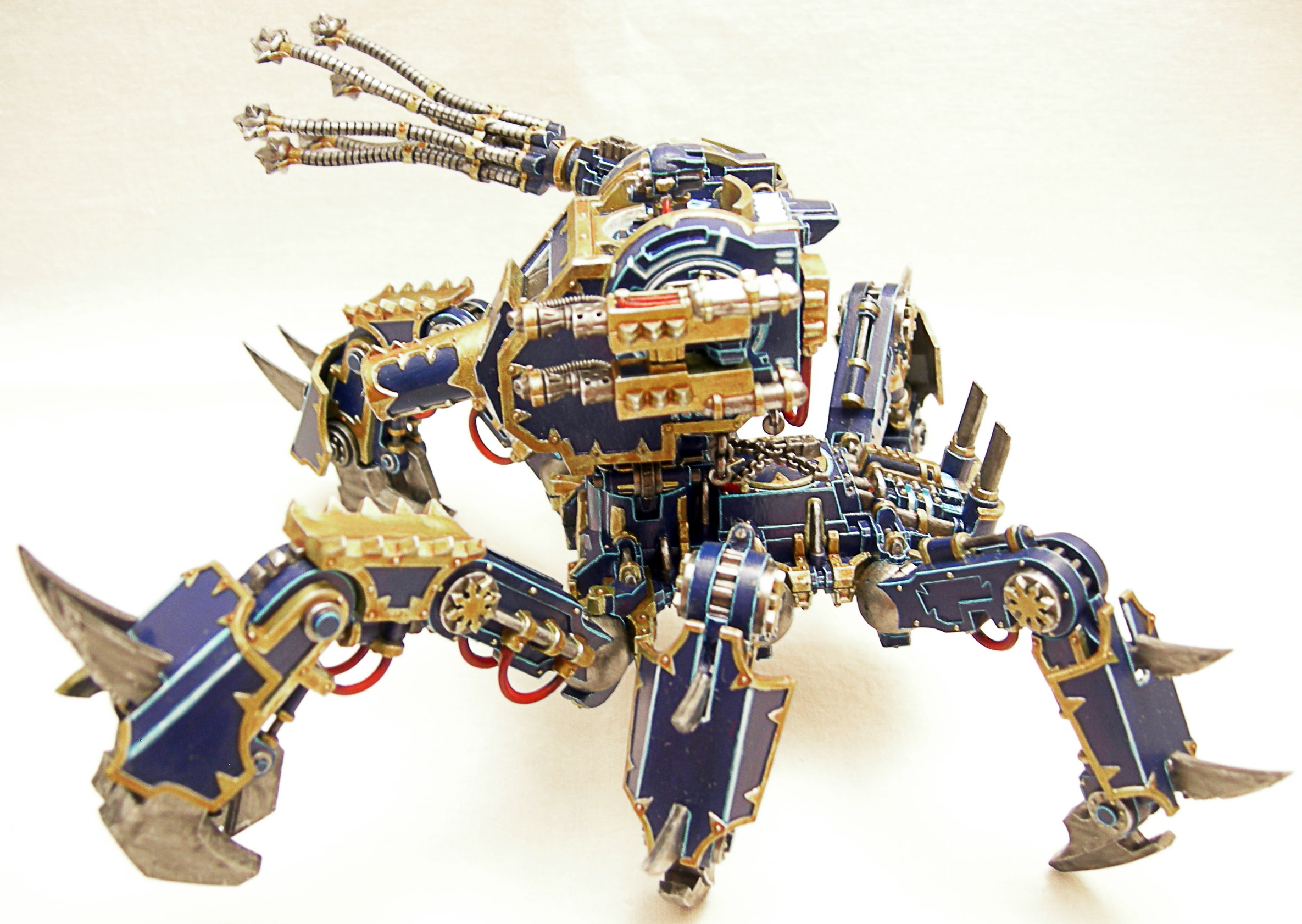 Chaos, Chaos Space Marines, Defiler, Painted, Thousand Sons, Walker, Warhammer 40,000
