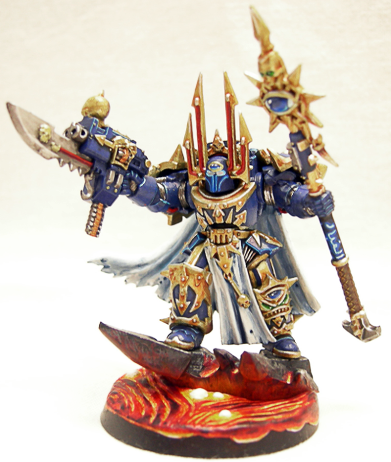 CAPITANO Space Marine IN ARMATURA TERMINATOR Warhammer 40k CITADEL Età 12 - Foto 9