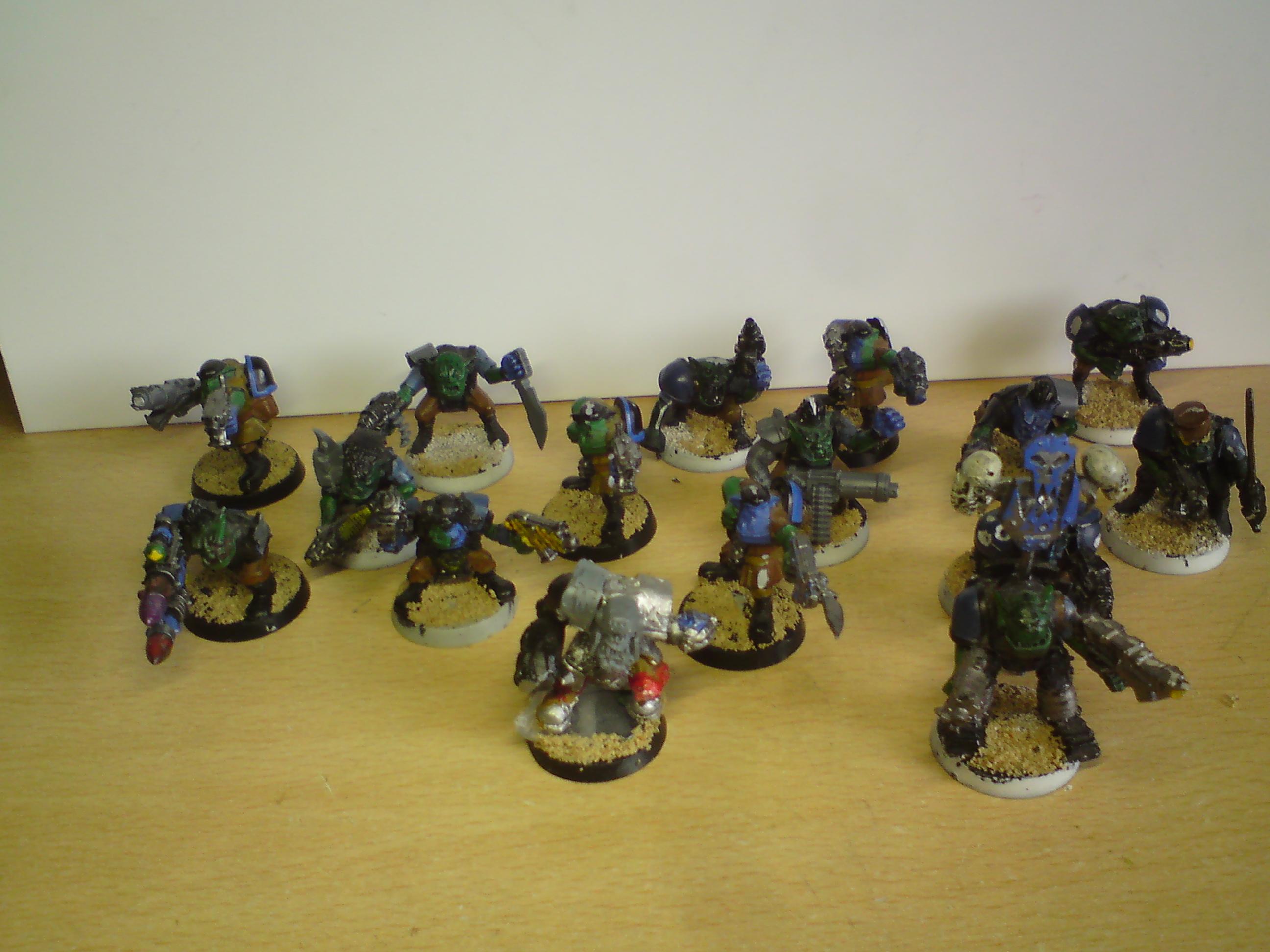 Deathskulls, Marine Abuse, Ork Deathskulls, Orks, Warhammer 40,000