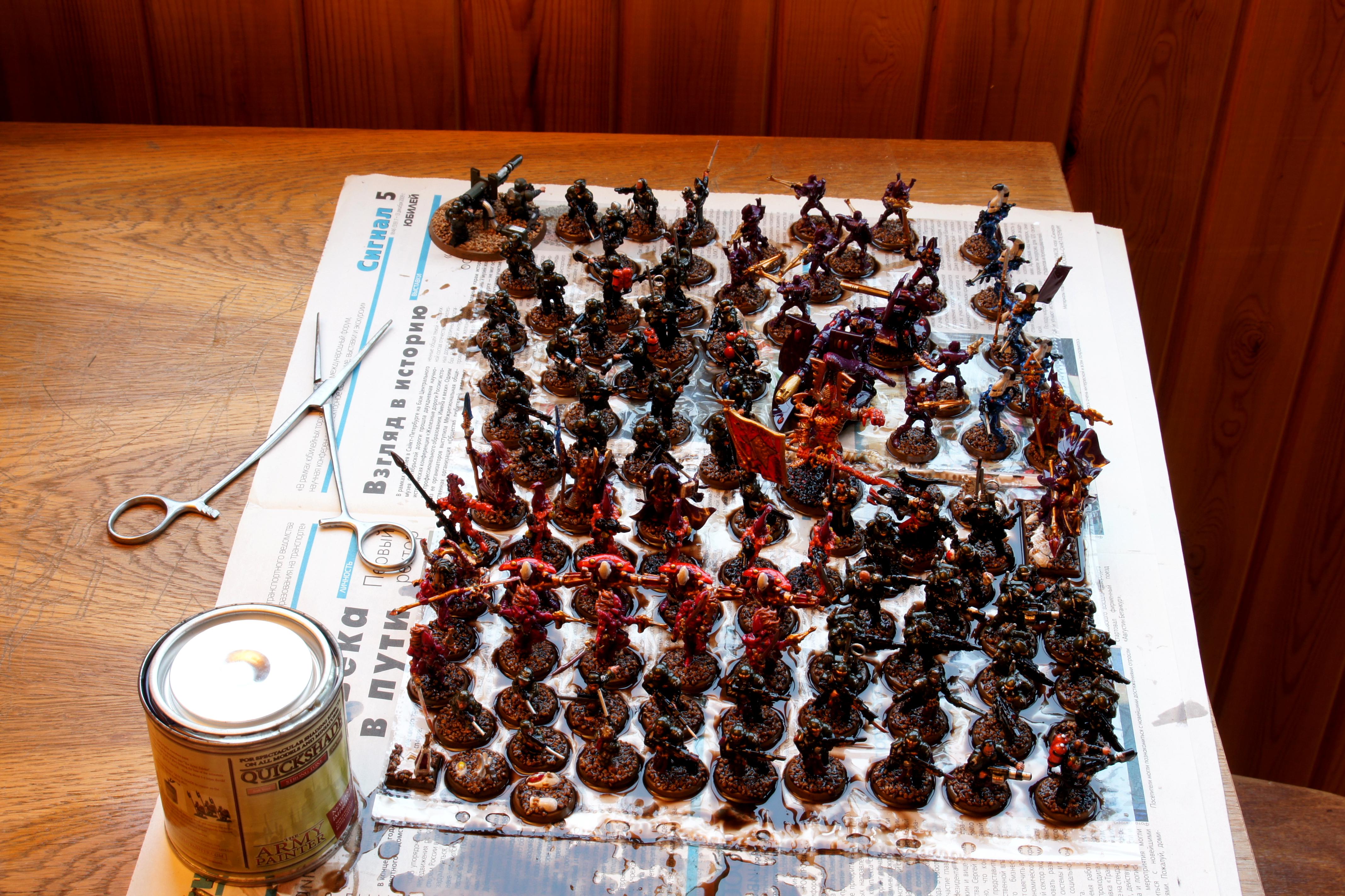 Army Painter, Astra Militarum, Eldar, Imperial Guard, Quickshade