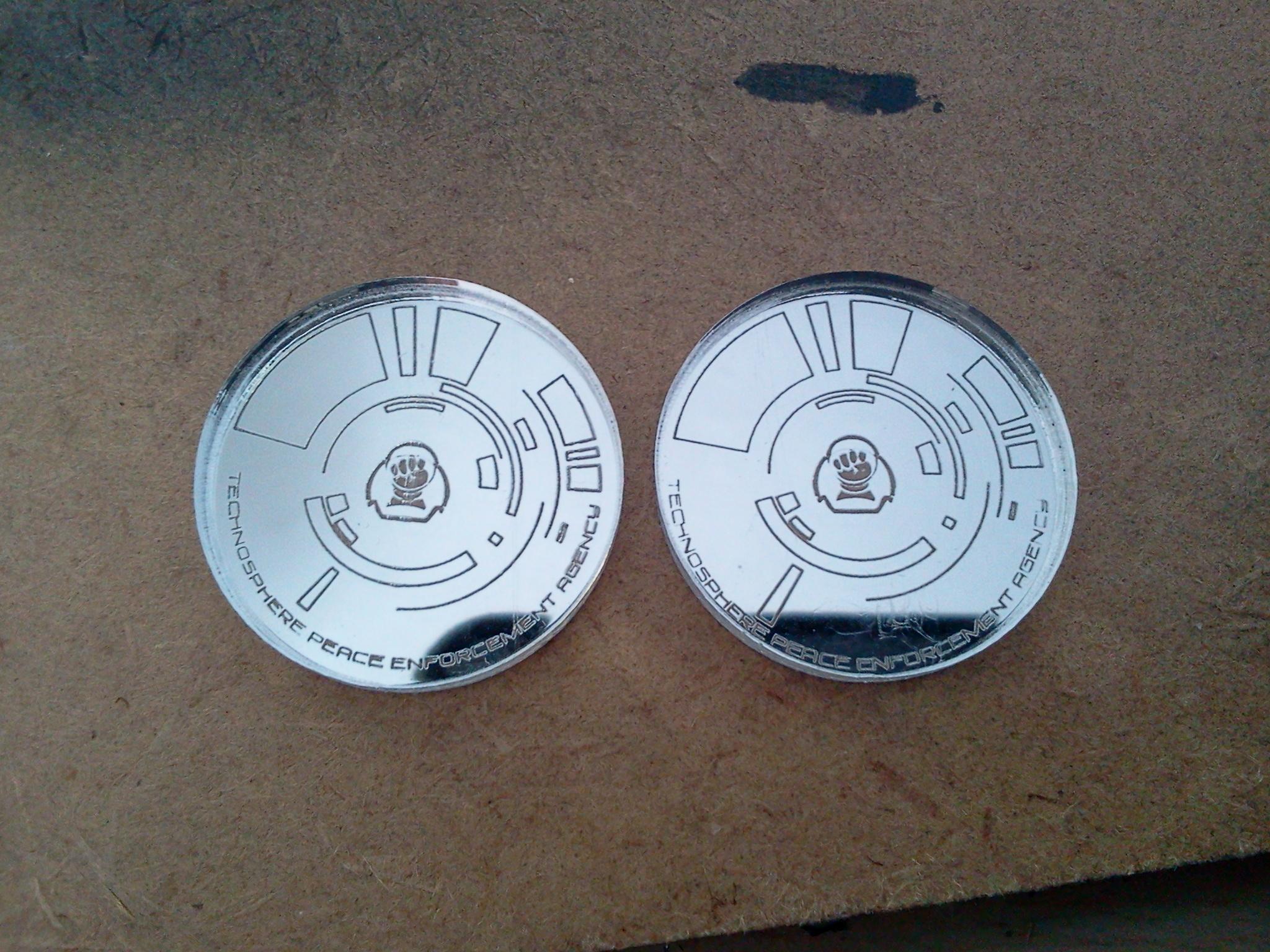 My phone camera hates taking pictures of mirrored acrylic :D
