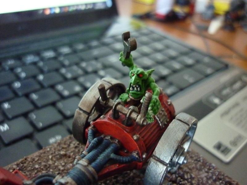 Diorama, Fire, Gretchin, Orks, Waaagh!, Wartrakk, Wartrakk Skorcha