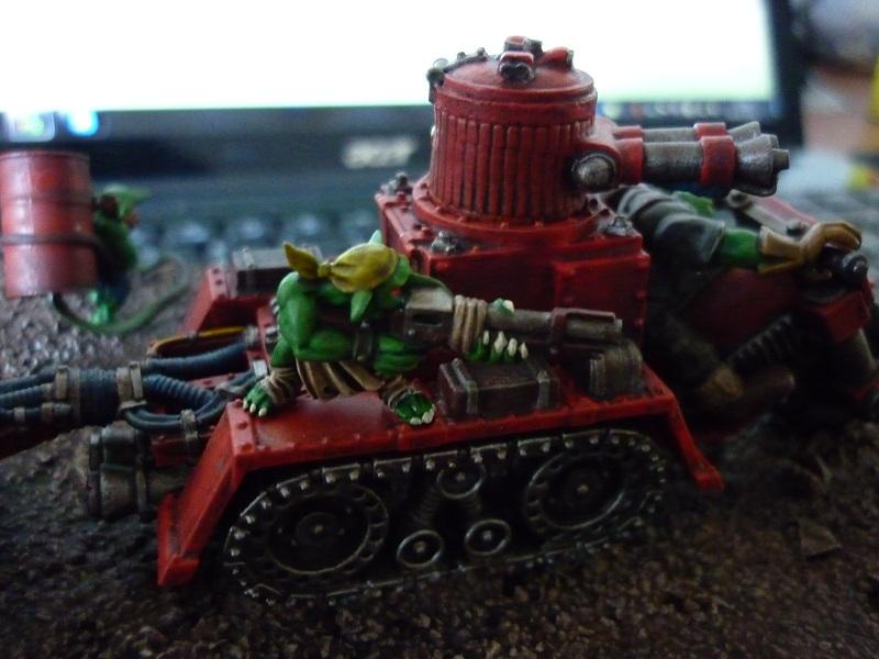 Diorama, Fire, Gretchin, Orks, Waaagh!, Wartrakk, Wartrakk Skorcha