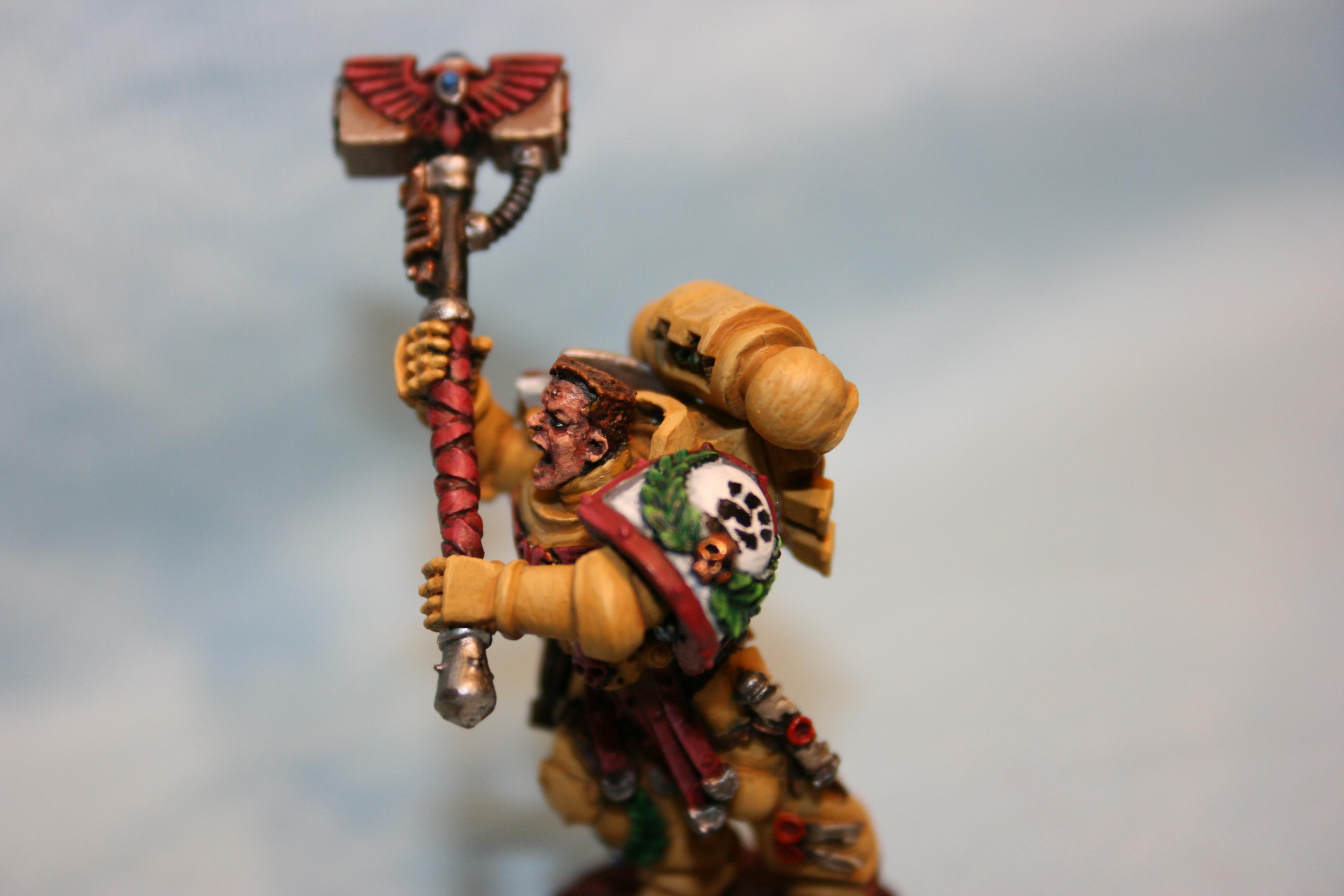 Caleb, Clawed Fiend, Diorama, Imperial Fists