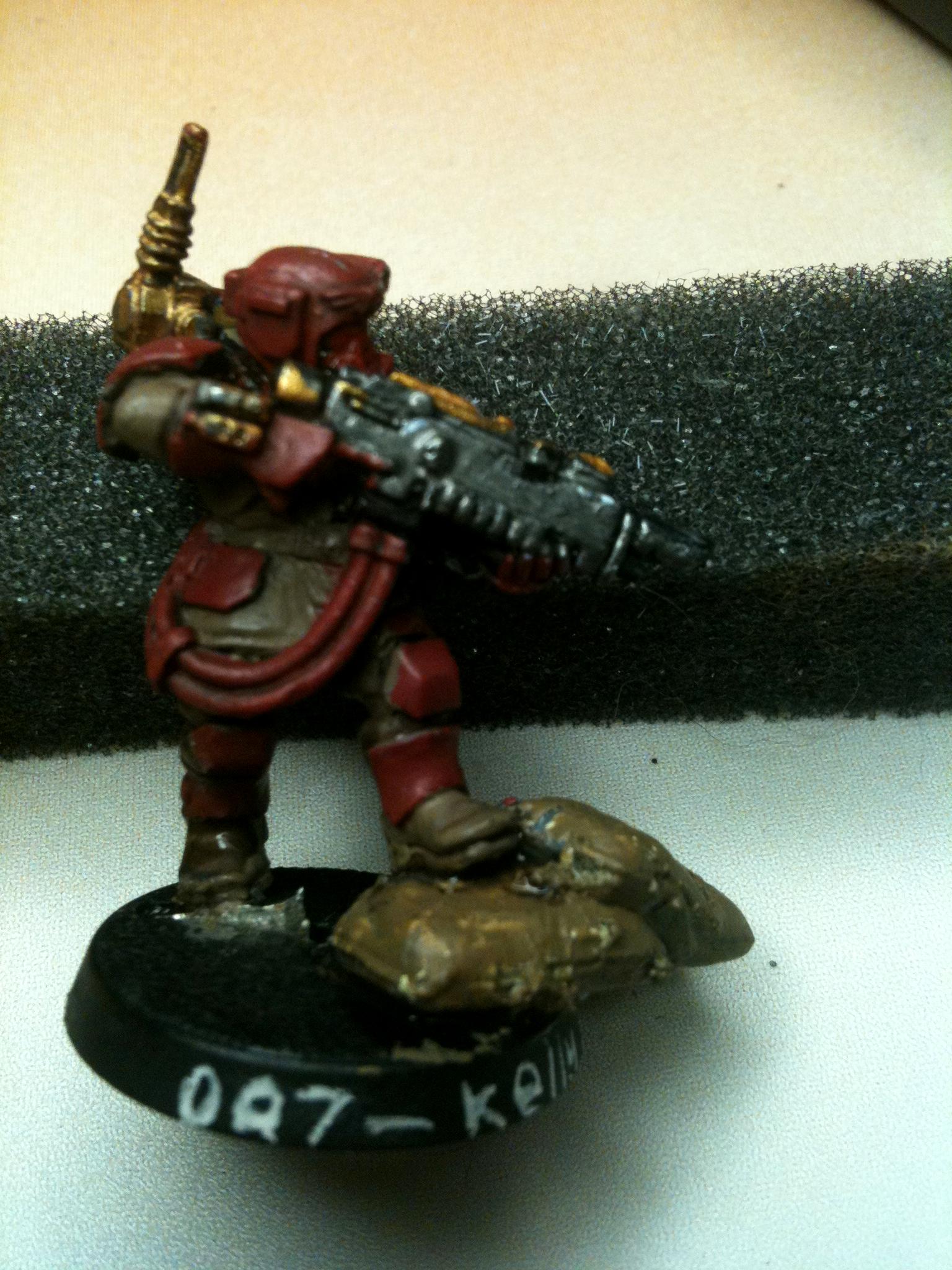 Gun, Hell, Hellgun, Red, Storm Troopers, Warhammer 40,000