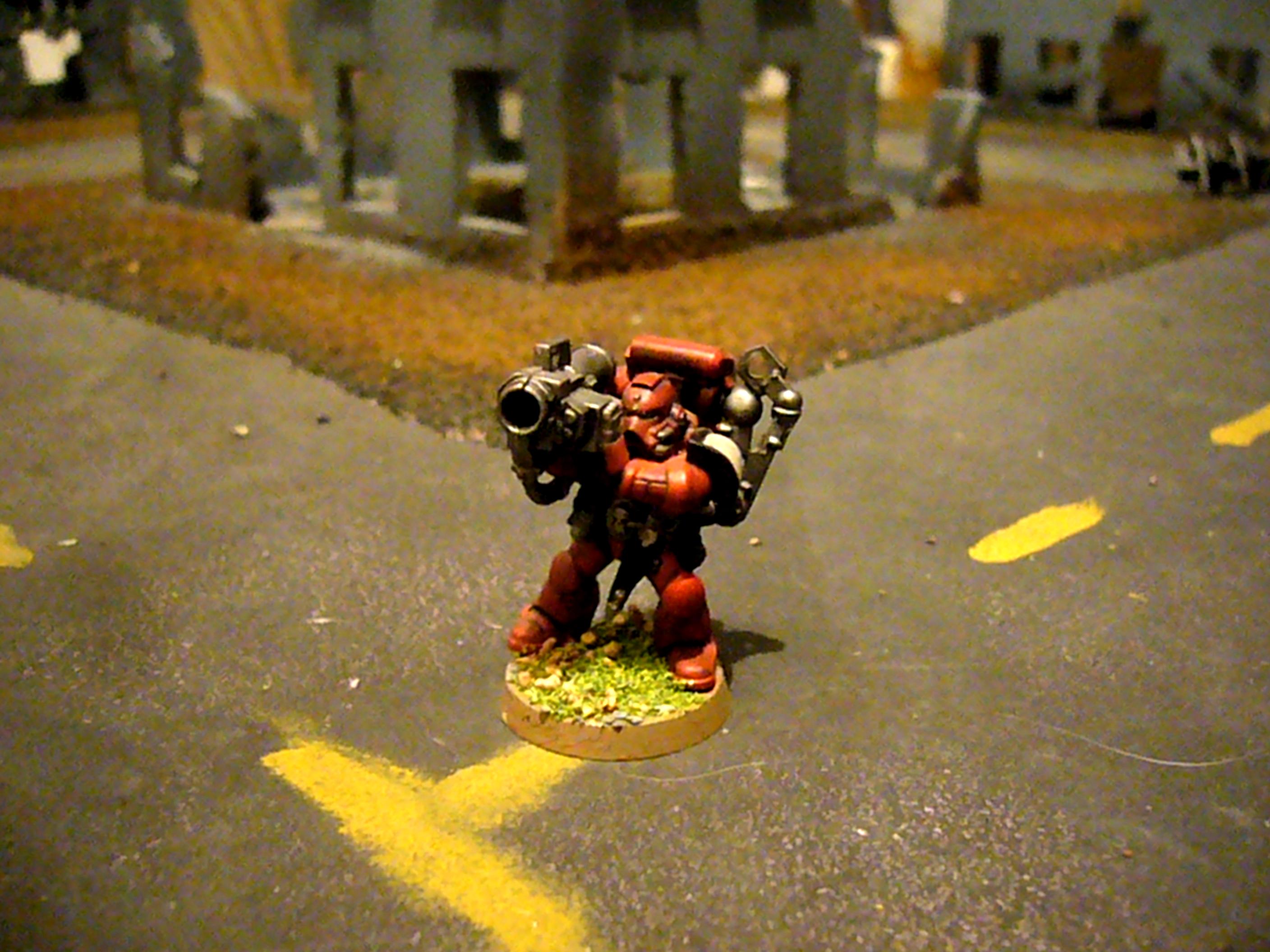 Space Marine with Missile Launcher
