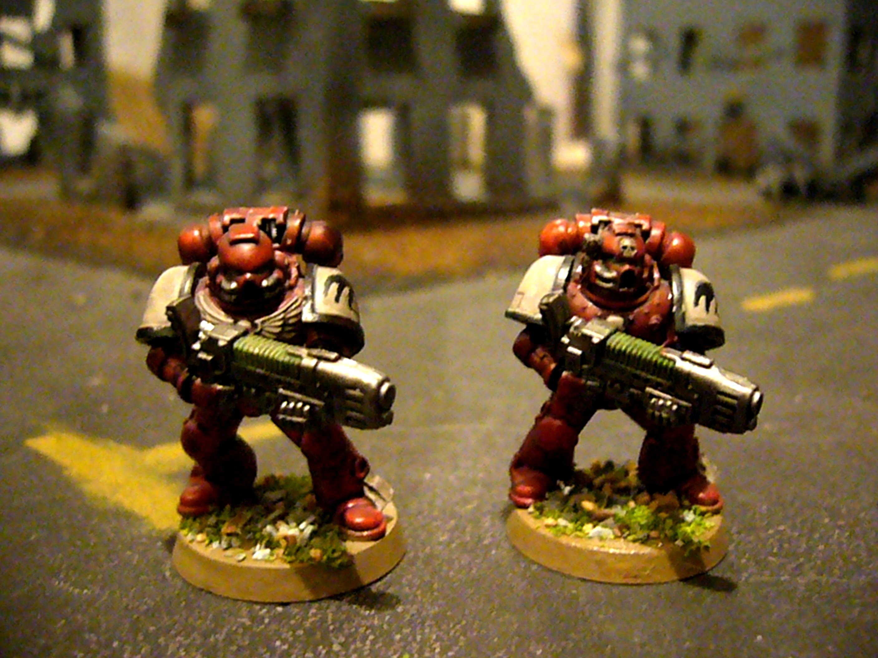 Blood Ravens, Plasma Gun, Space Marines, Warhammer 40,000