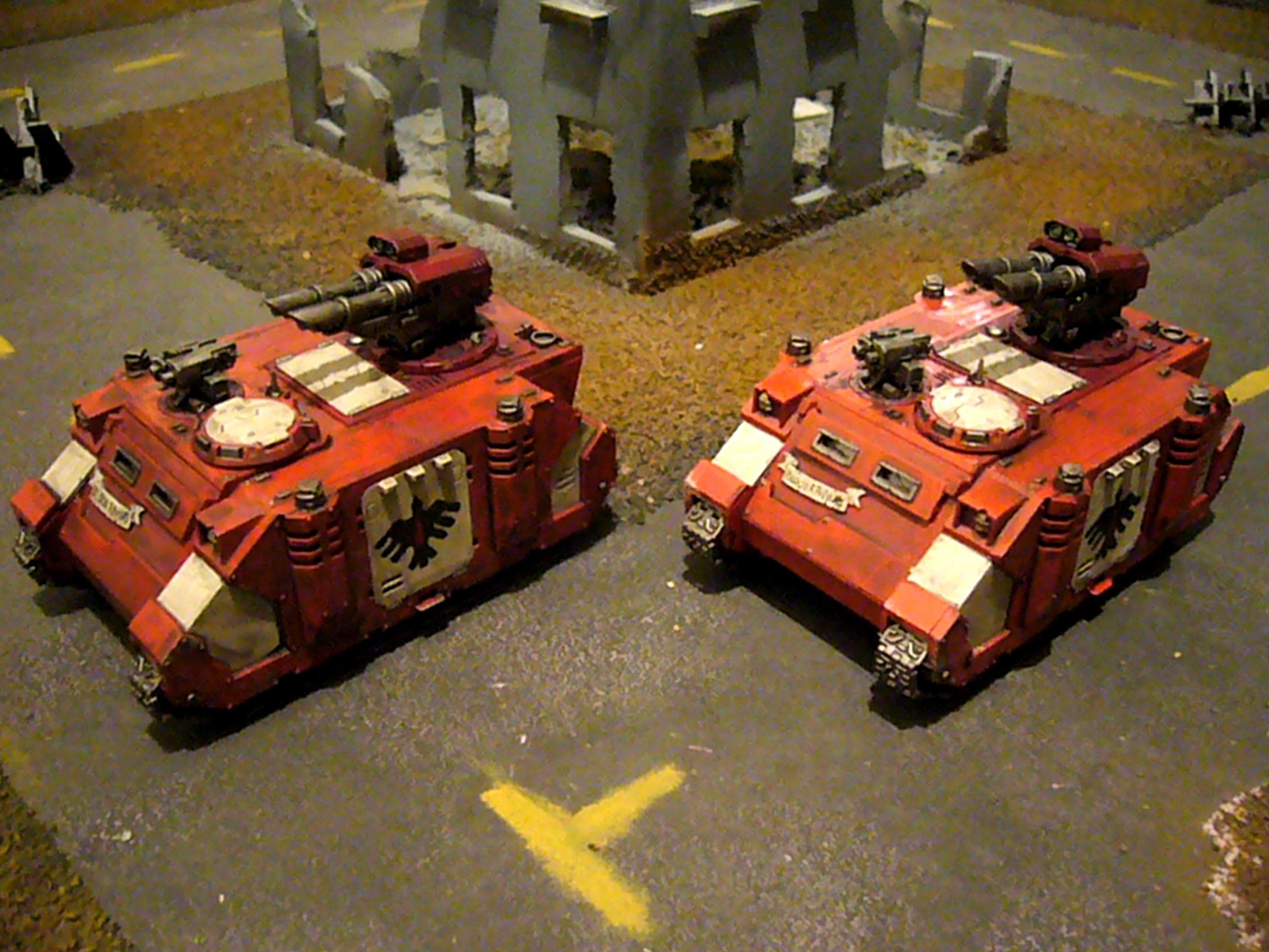 Blood Angels, Game Table, Razorbacks, Transport