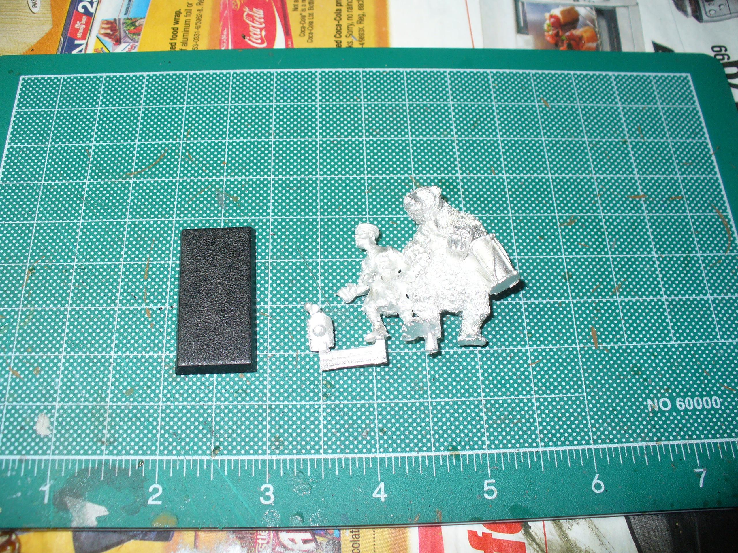 Next mini project, my Regimental mascot for the Iron Grizzlies!