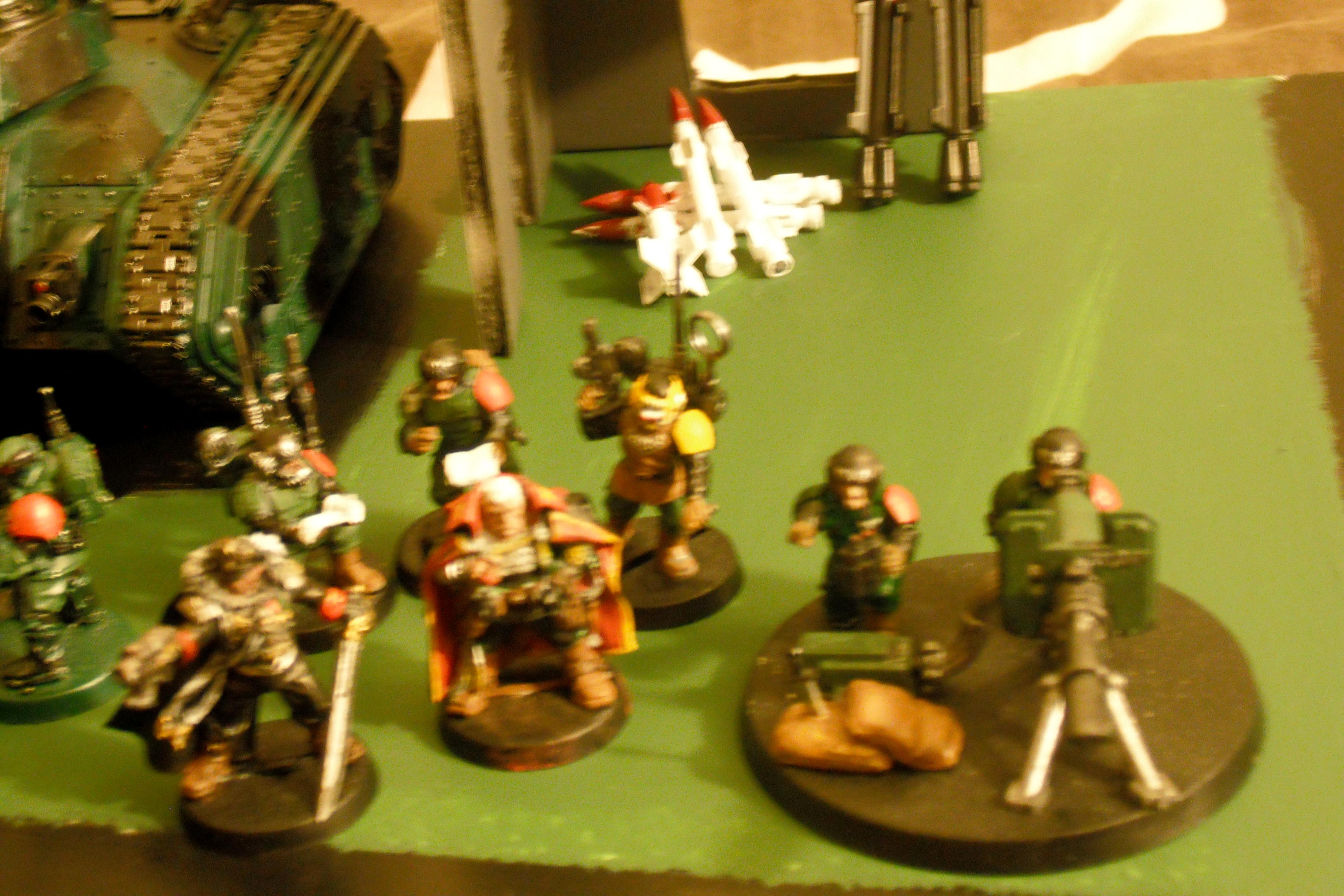Command Squad, Heavy Weapon, Imperial Guard, Warhammer 40,000