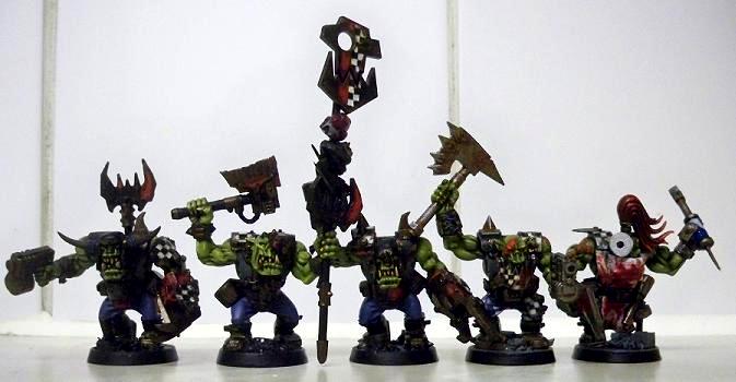Blood Axe Ork Nobz