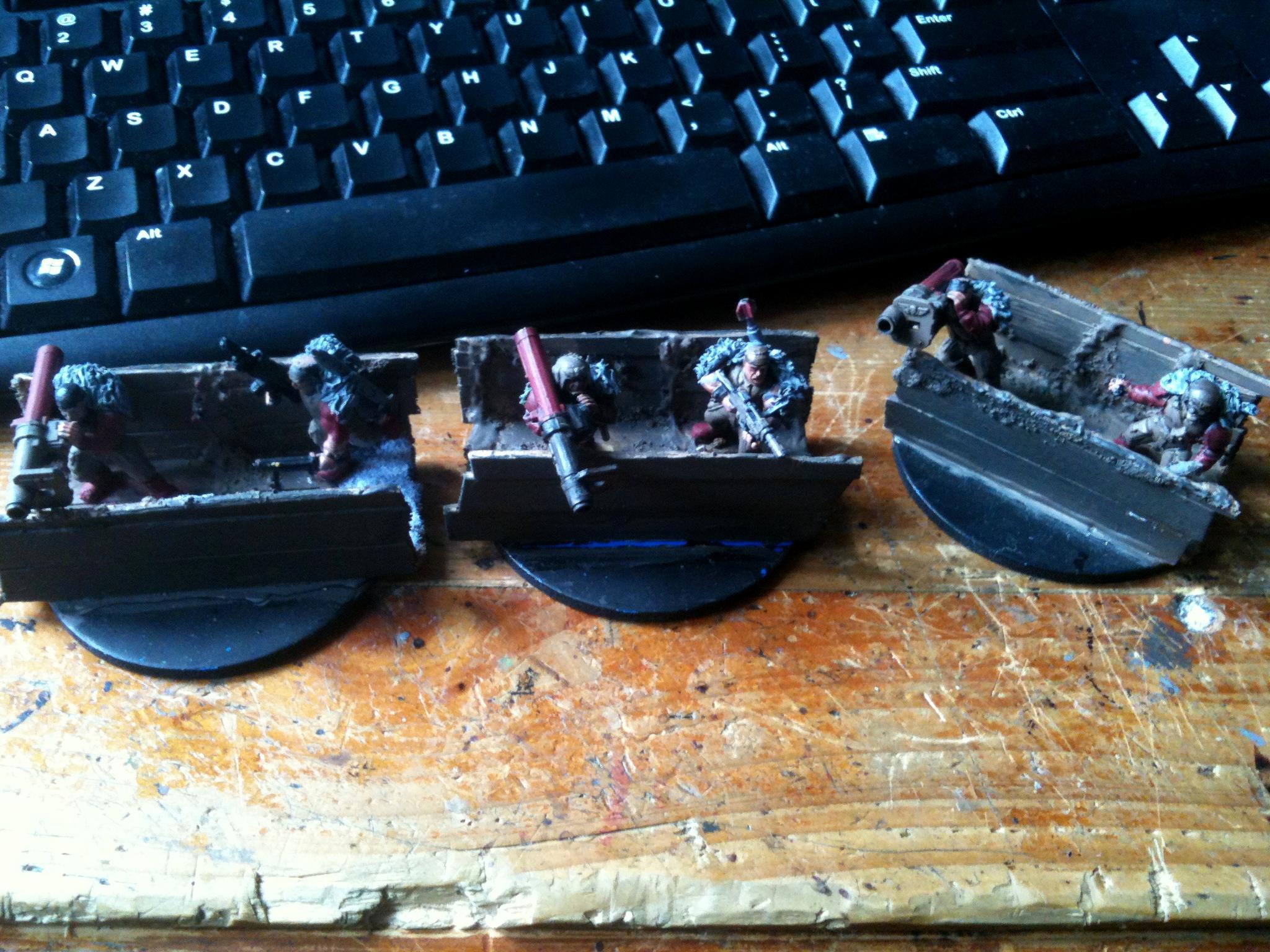 Fur, Lasguns, Plasma Guns, Rocket Launchers, Special Weapons Squad, Vostroyans