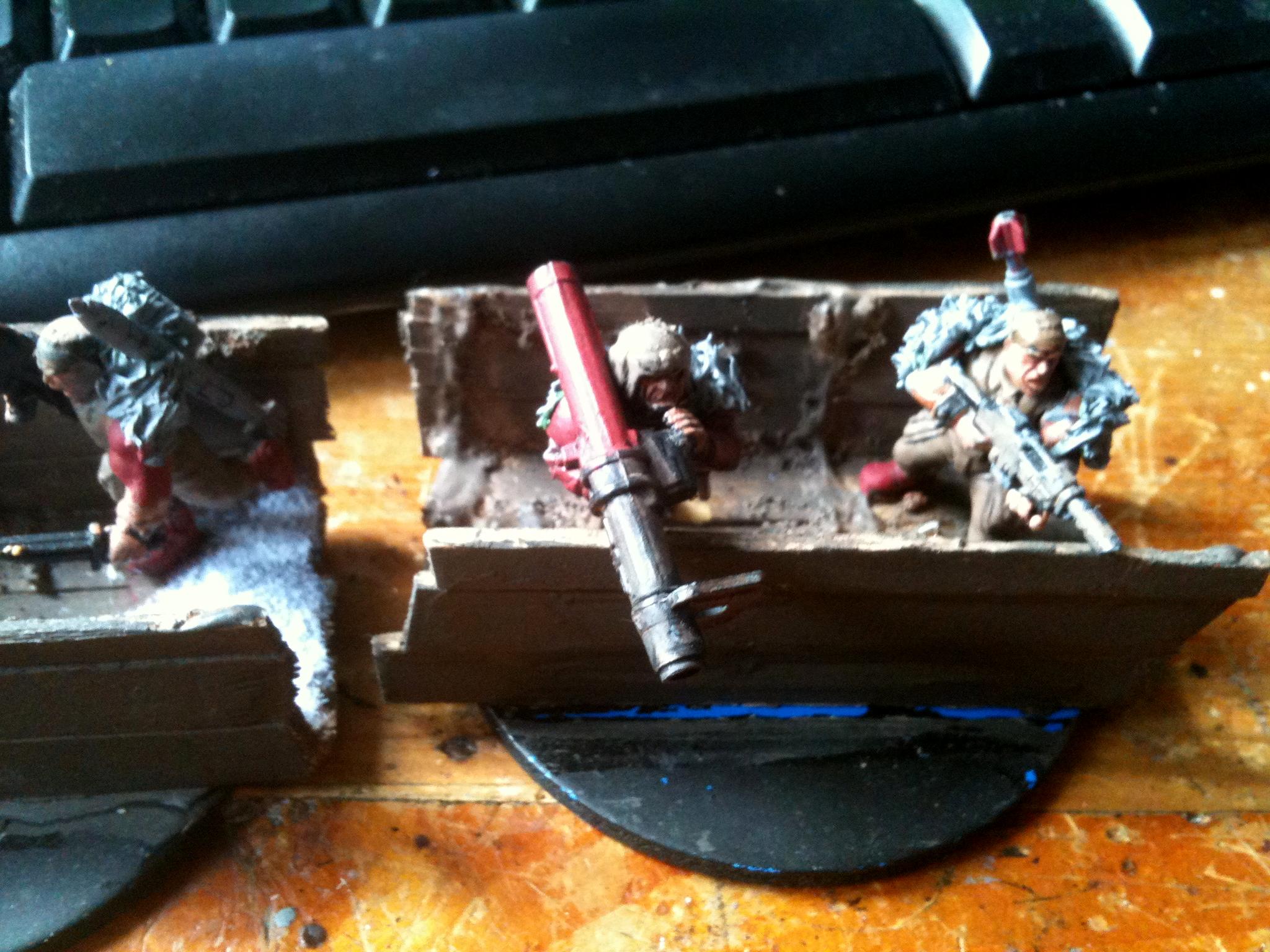 Fur, Lasguns, Plasma Guns, Rocket Launchers, Special Weapons Squad, Vostroyans