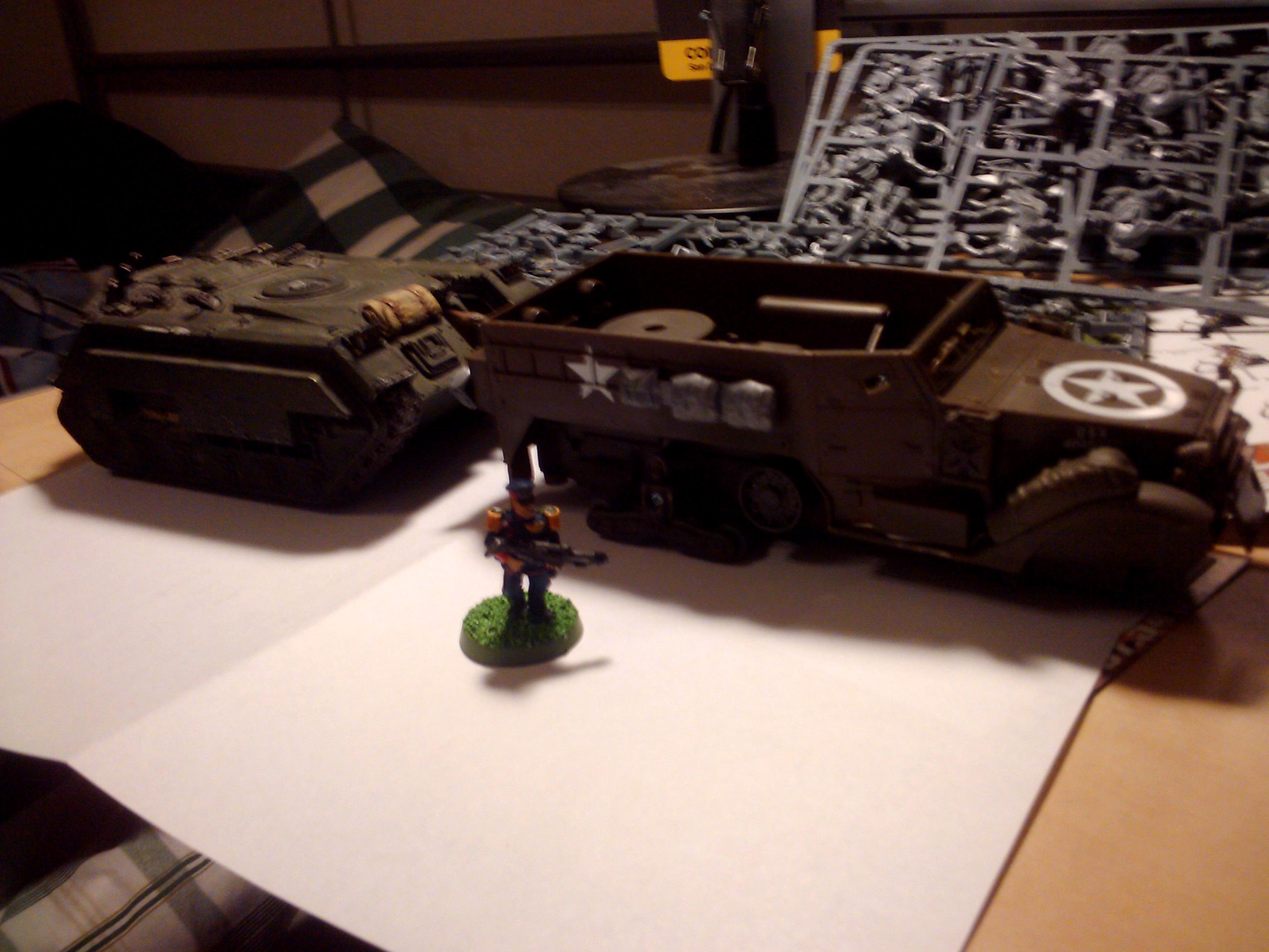 Conversion, Imperial Guard, Mordian Iron Guard, Paint Scheme, Warhammer 40,000