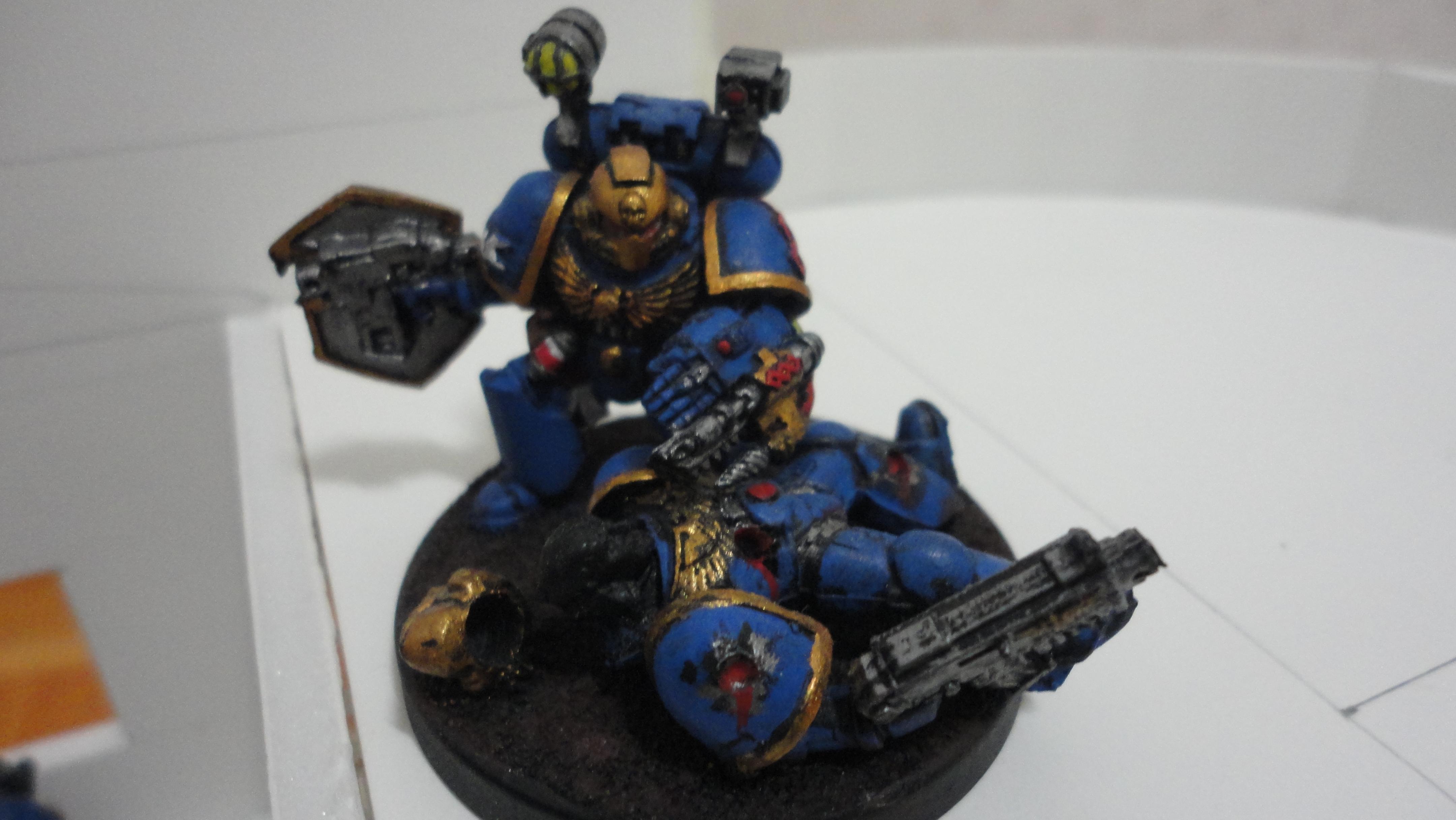 Apothicary, Carnifex, Dying, Nethiesium, Space Marines