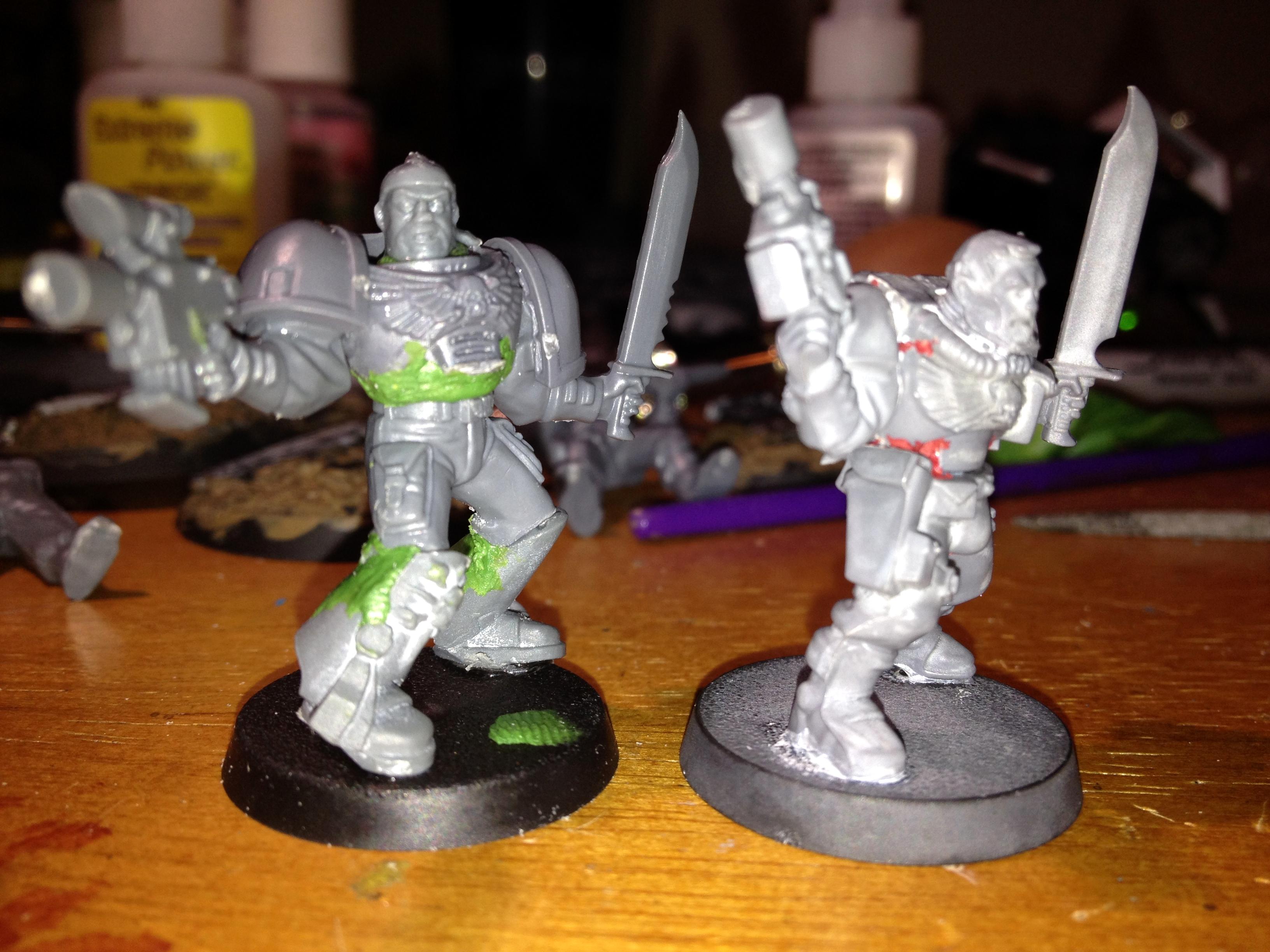 Raven Guard, Scouts, True Scale, Work In Progress