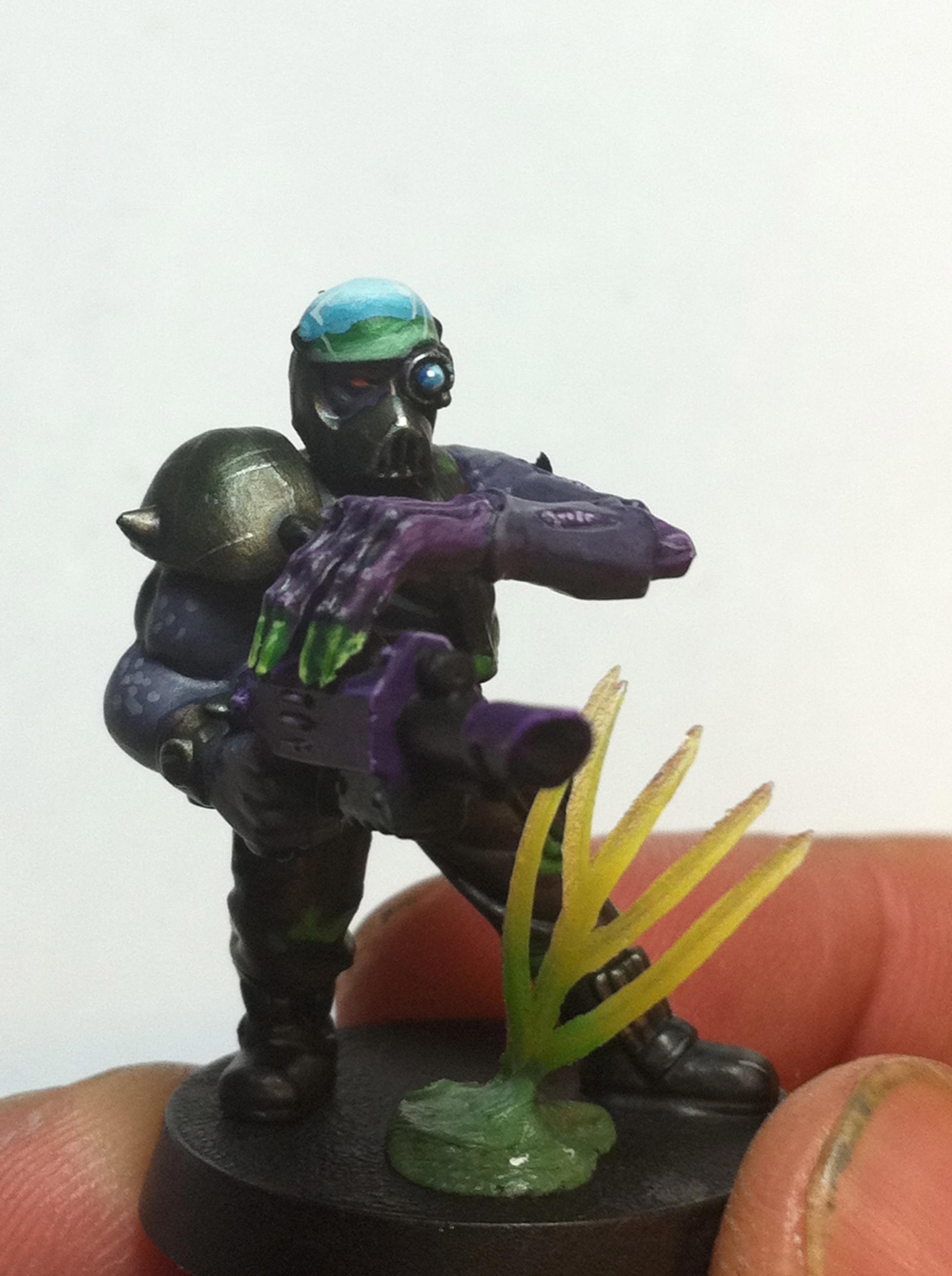 Catachan, Conversion, Genetealer Cult, Imperial Guard, Kitbash, Warhammer 40,000