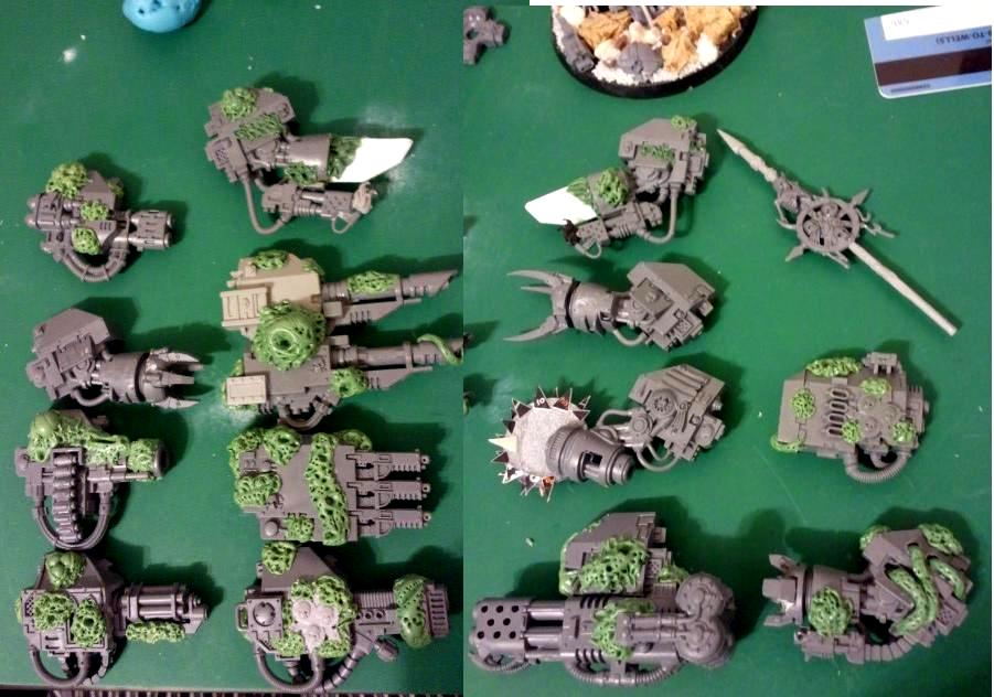 Nurgle, Arms