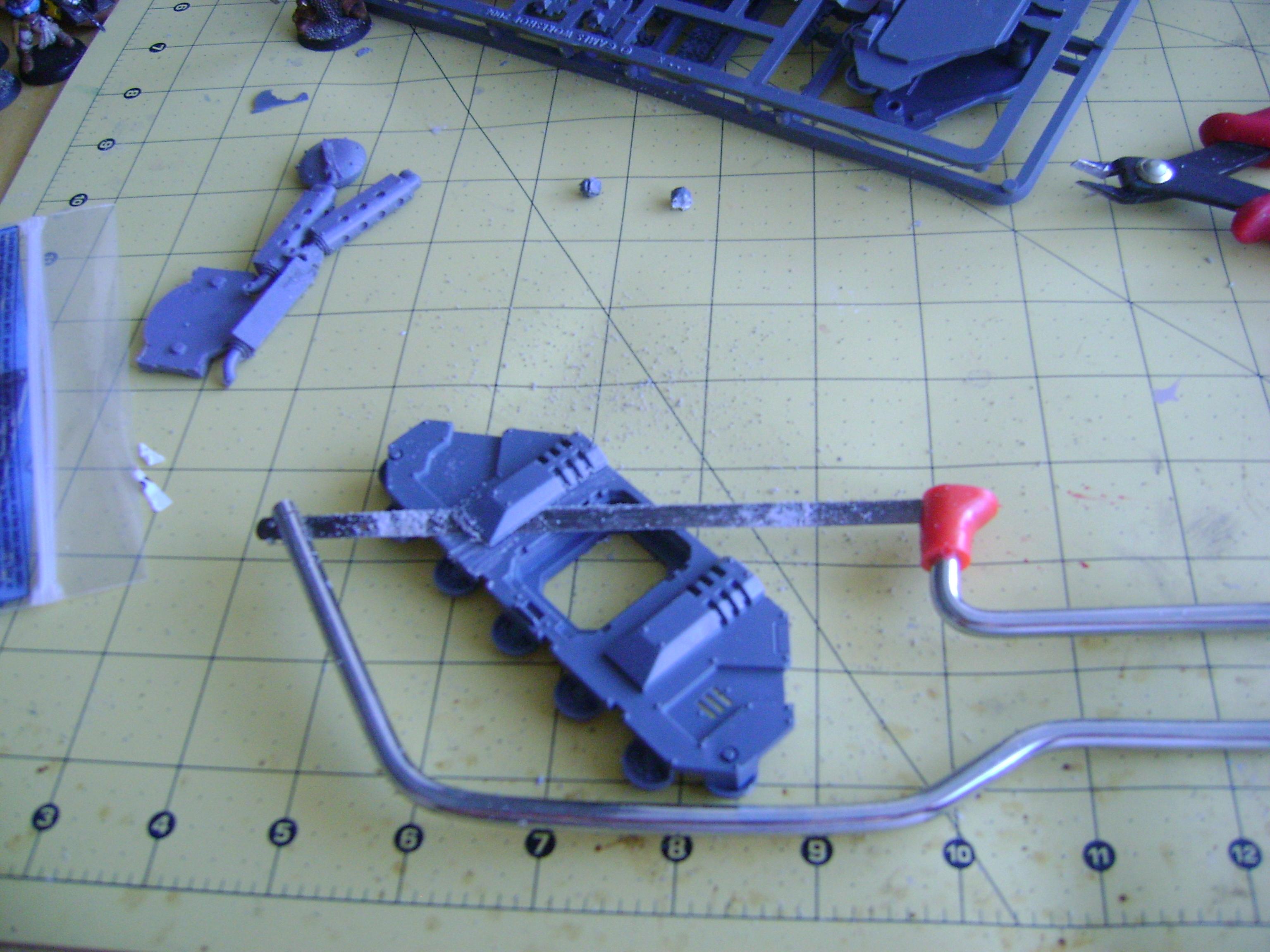 IH Rhino in pieces