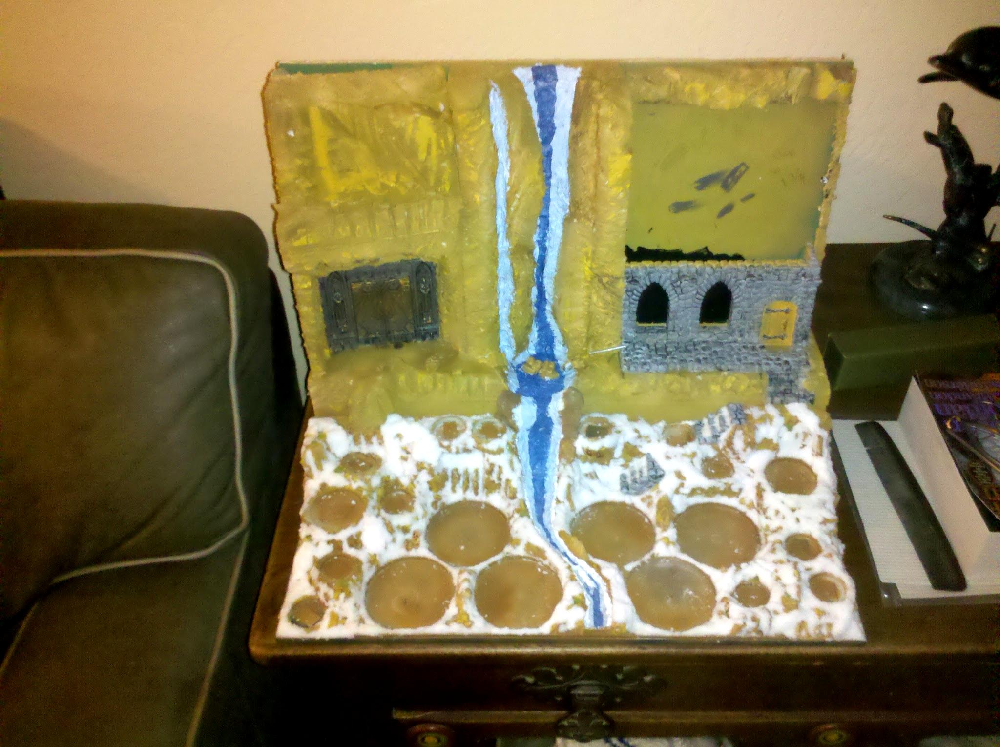Diorama, Snow, Tablewar, Work In Progress
