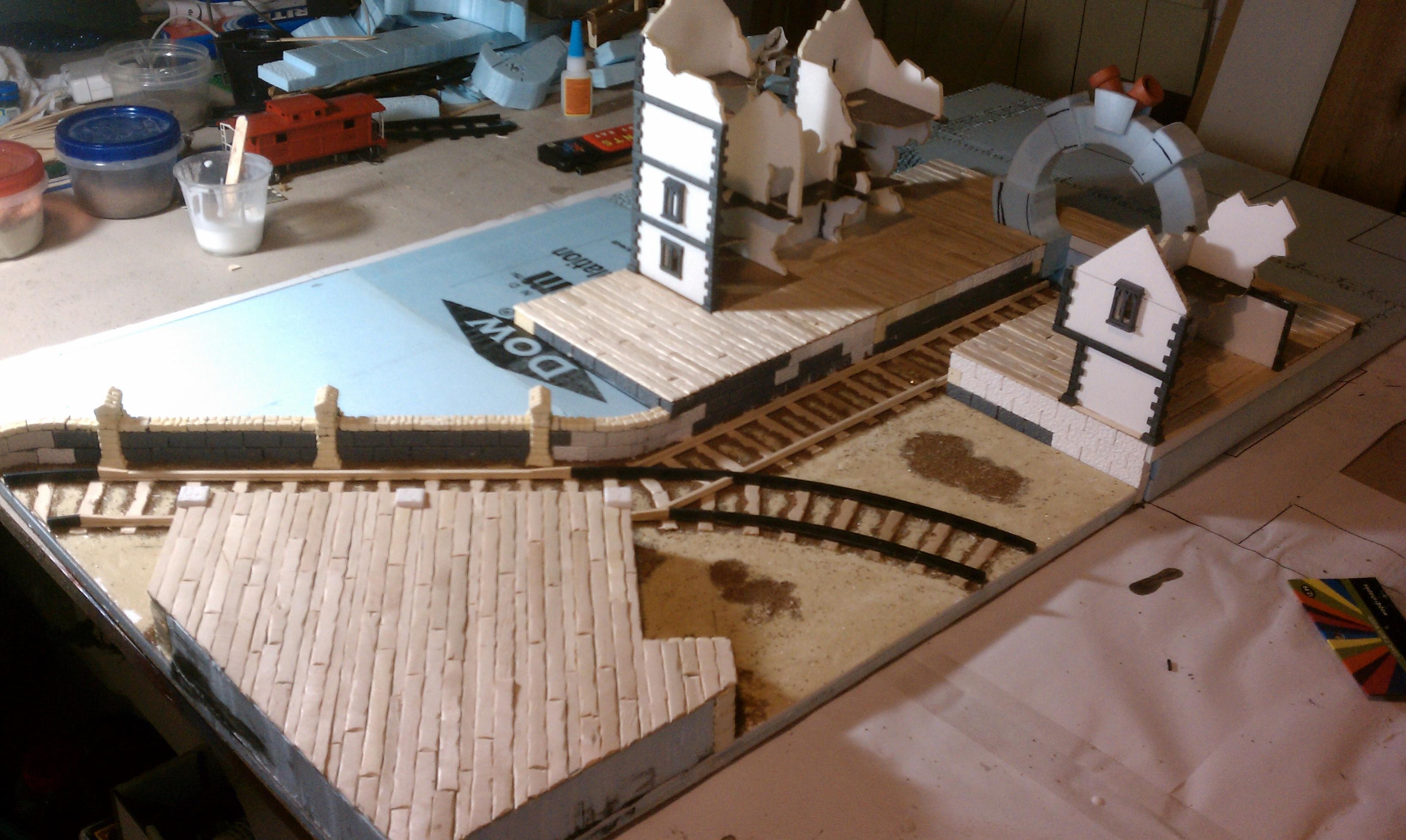 Malifaux Victorian City WIP 115