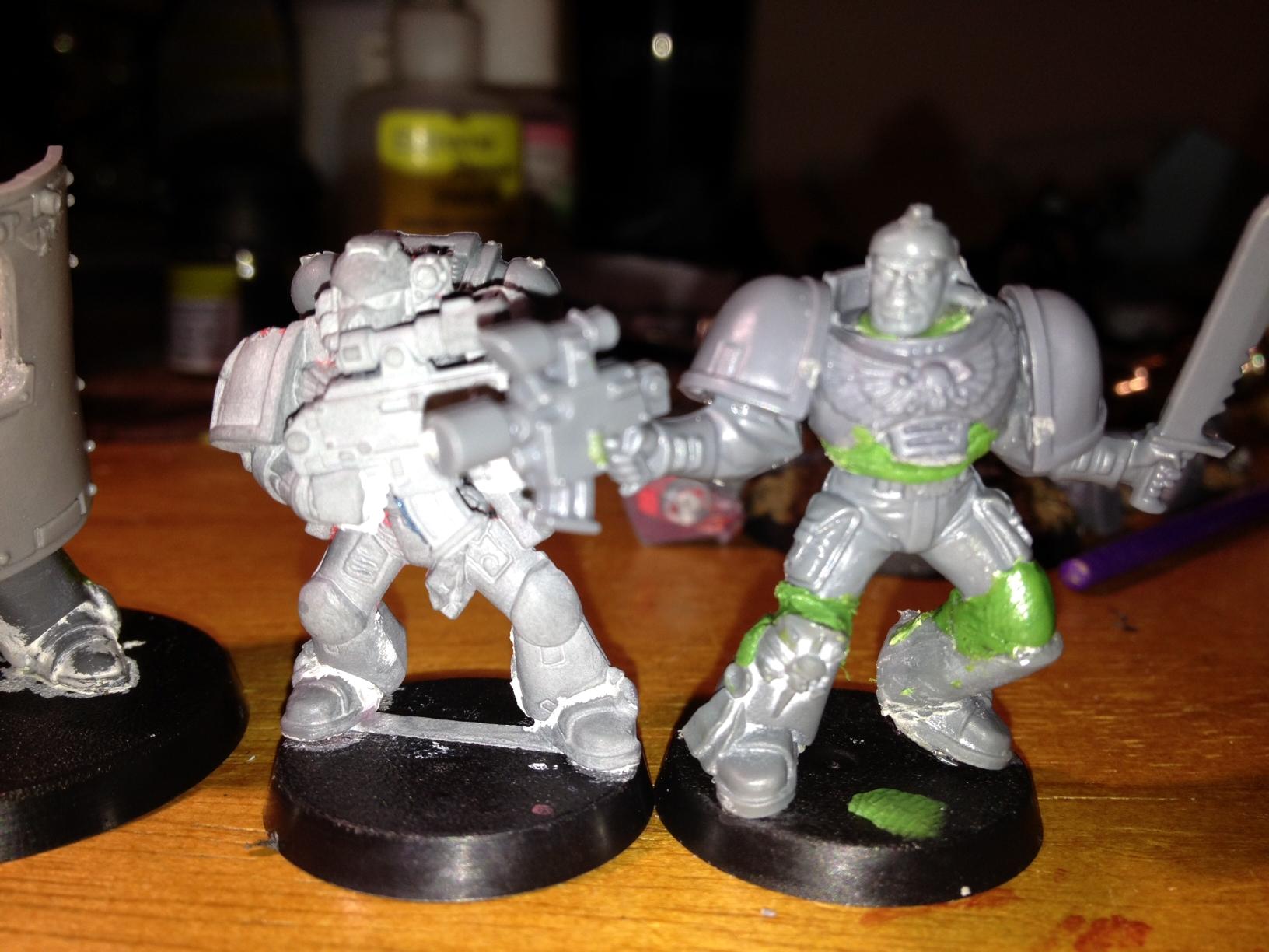 Raven Guard, True Scale, Work In Progress