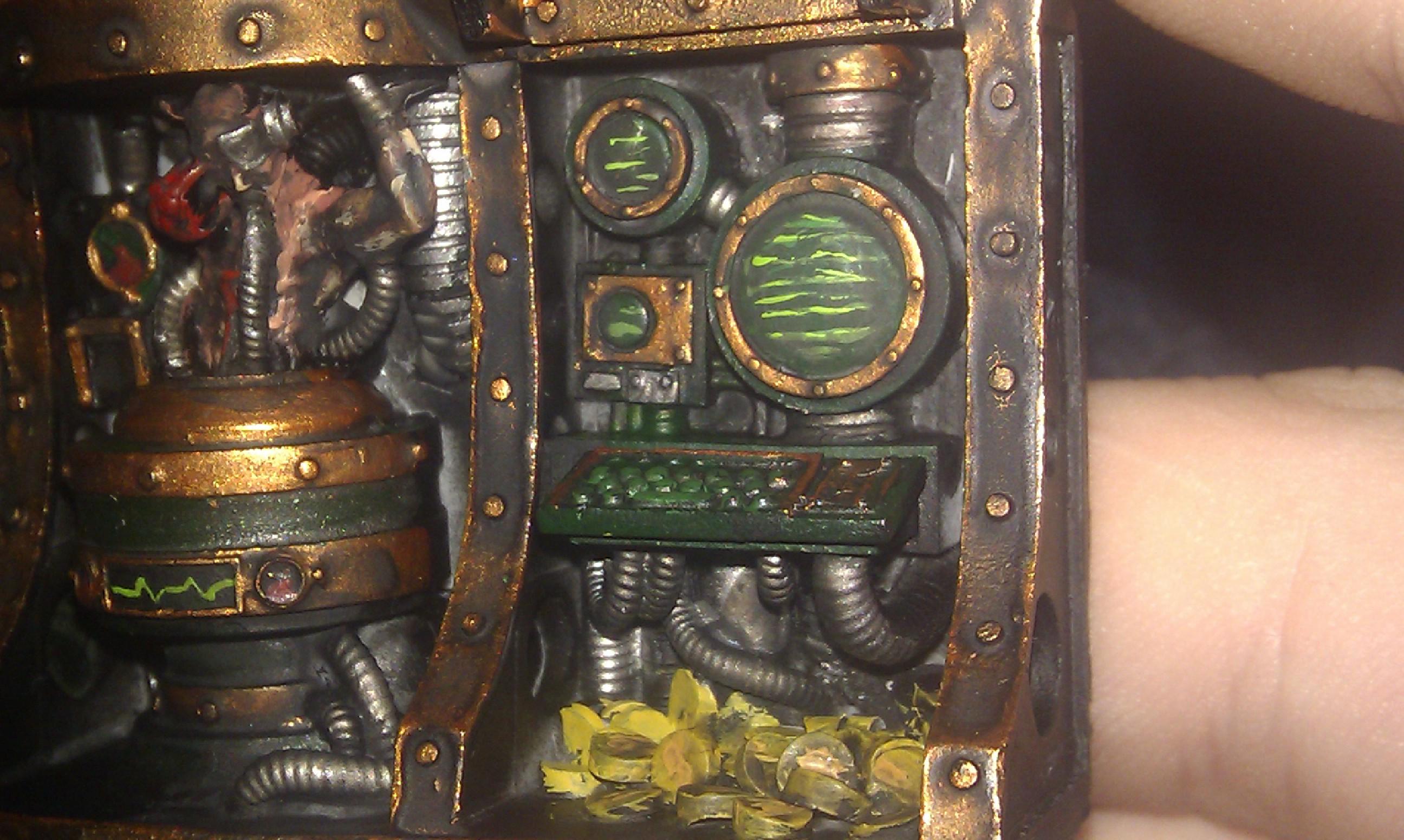 Reaver titan interior, left side, RH console