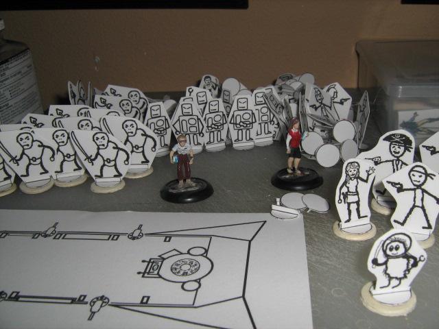 Cheap, Miniatures, Paper, Slipstream