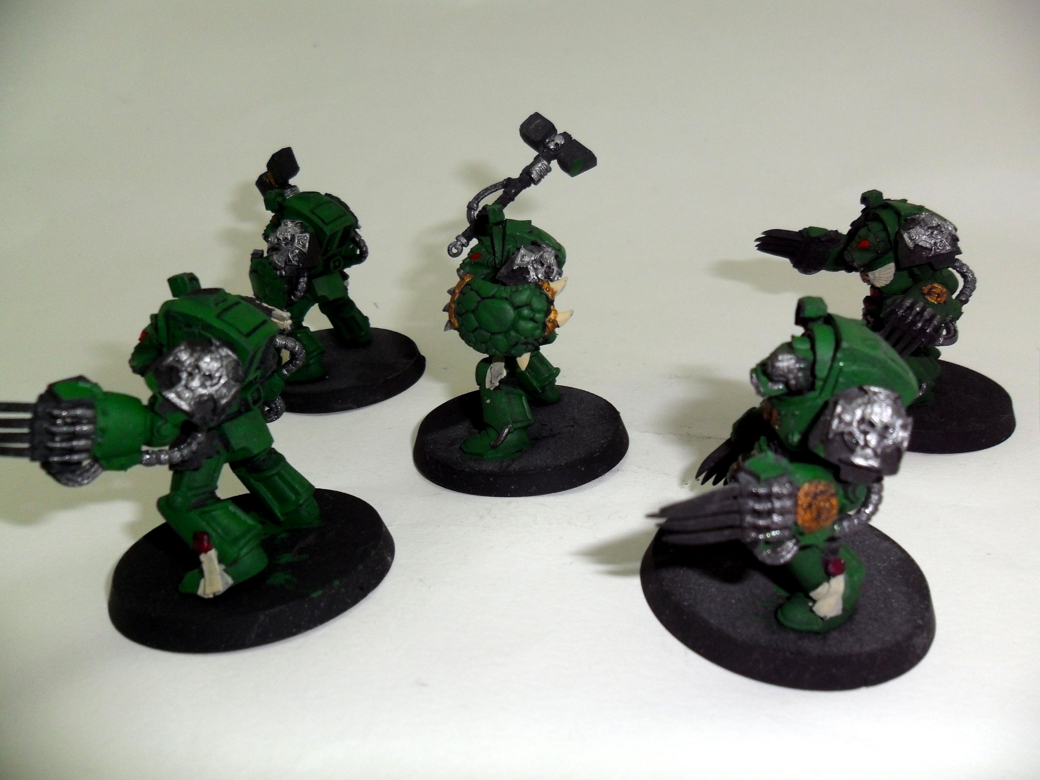 Salamanders, Space Marines, Terminator Armor