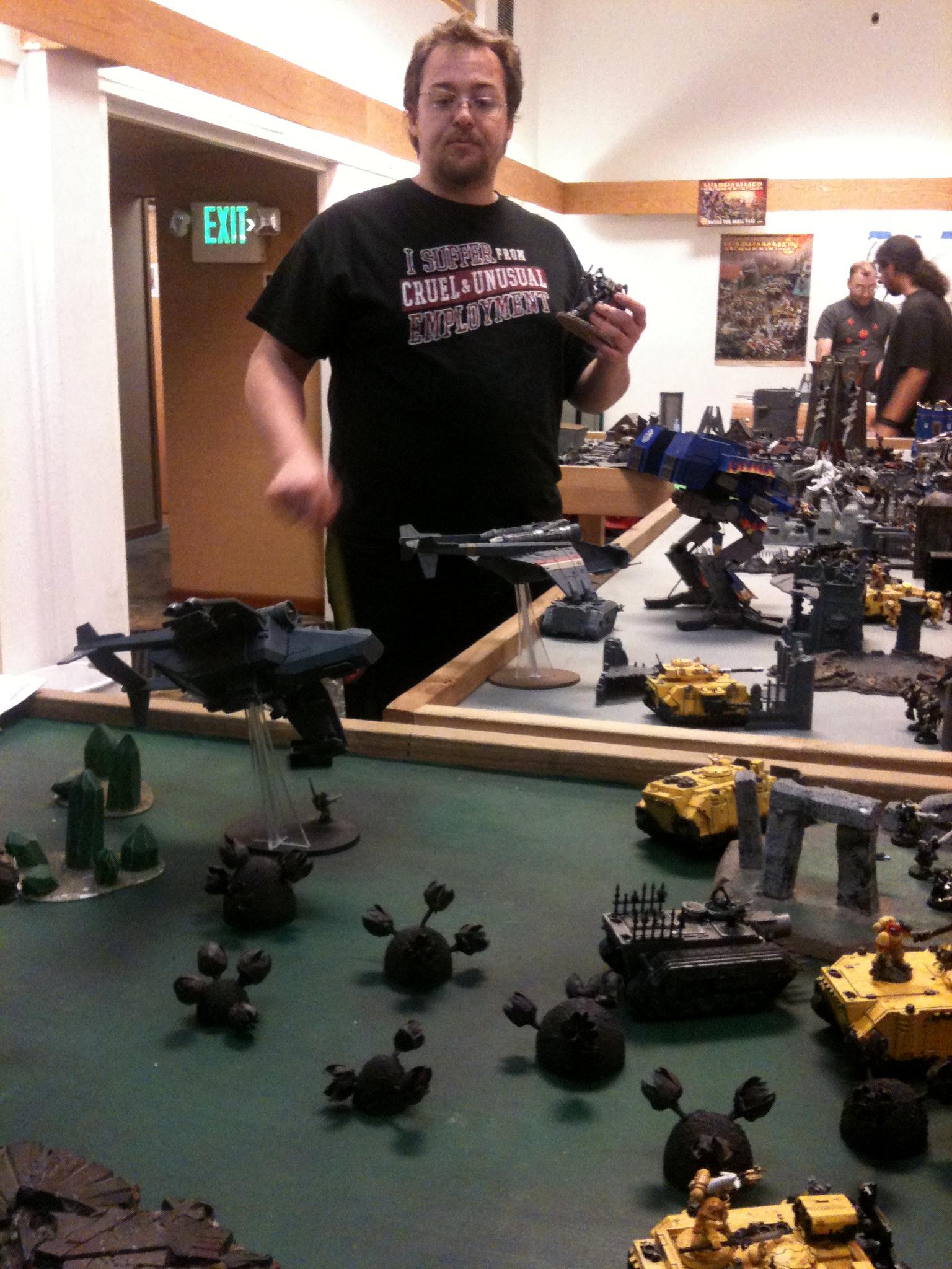 Battle Report, South Table mid game